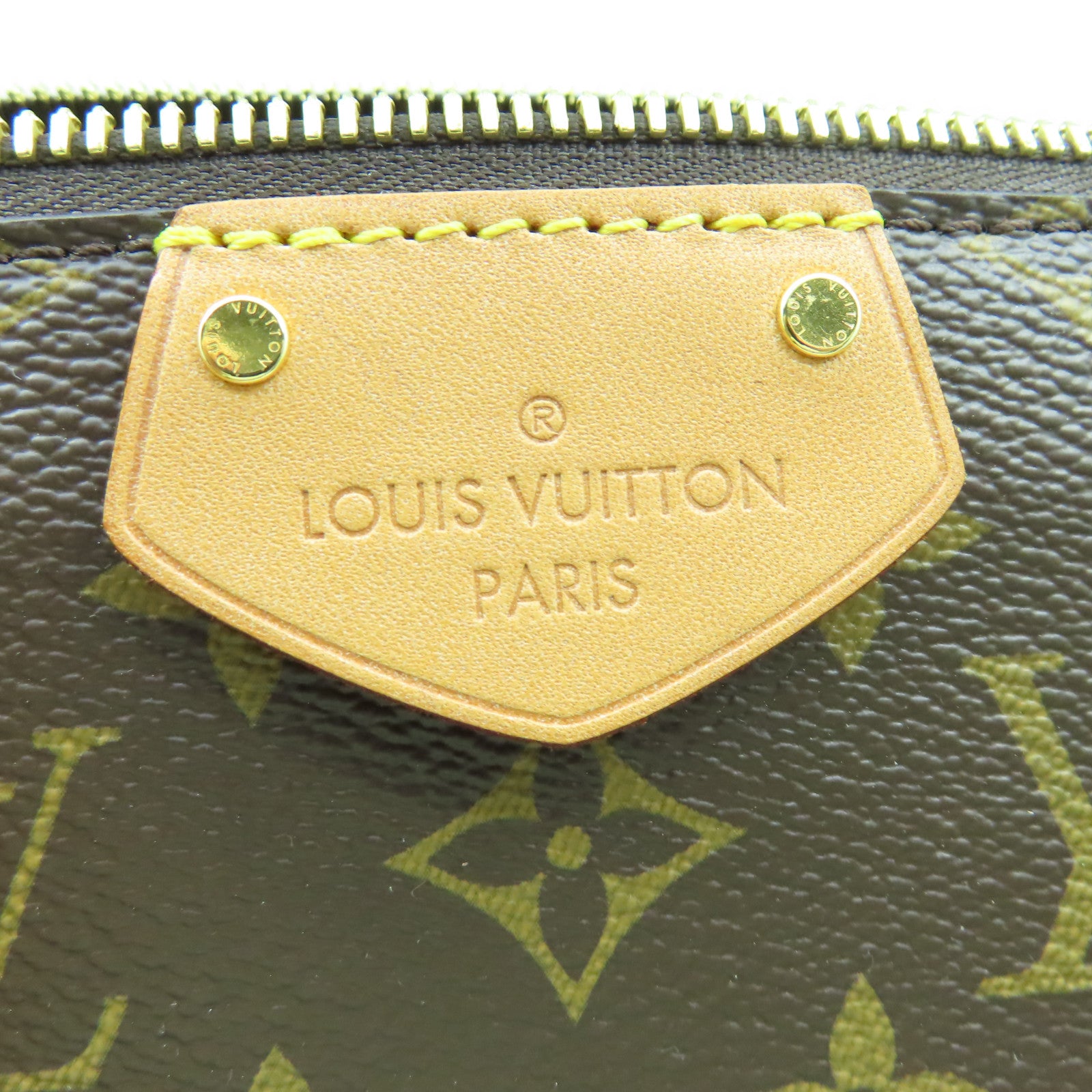 LOUIS VUITTON Monogram Turenne MM金扣手挽肩背兩用袋啡色