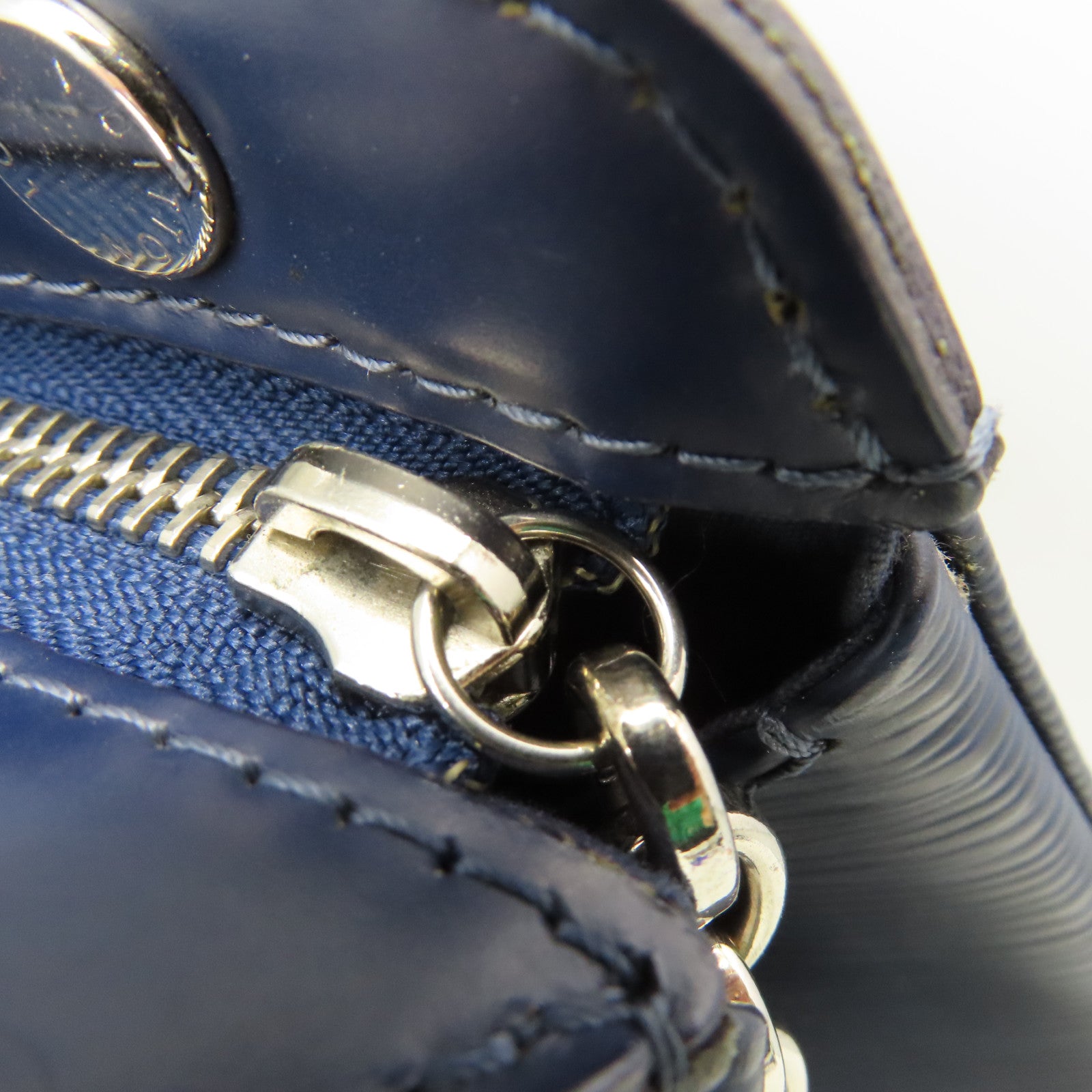 LOUIS VUITTON Epi Brea MM 2Way Shoulder Bag手挽肩背兩用袋藍色