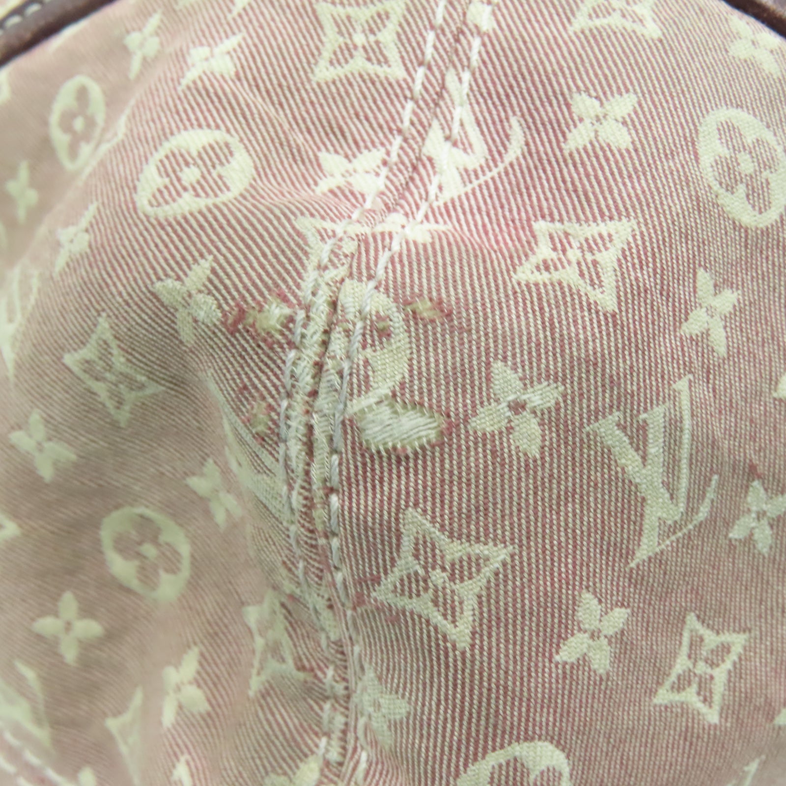 LOUIS VUITTON Monogram Idylle Elegie金扣手挽肩背两用袋红色