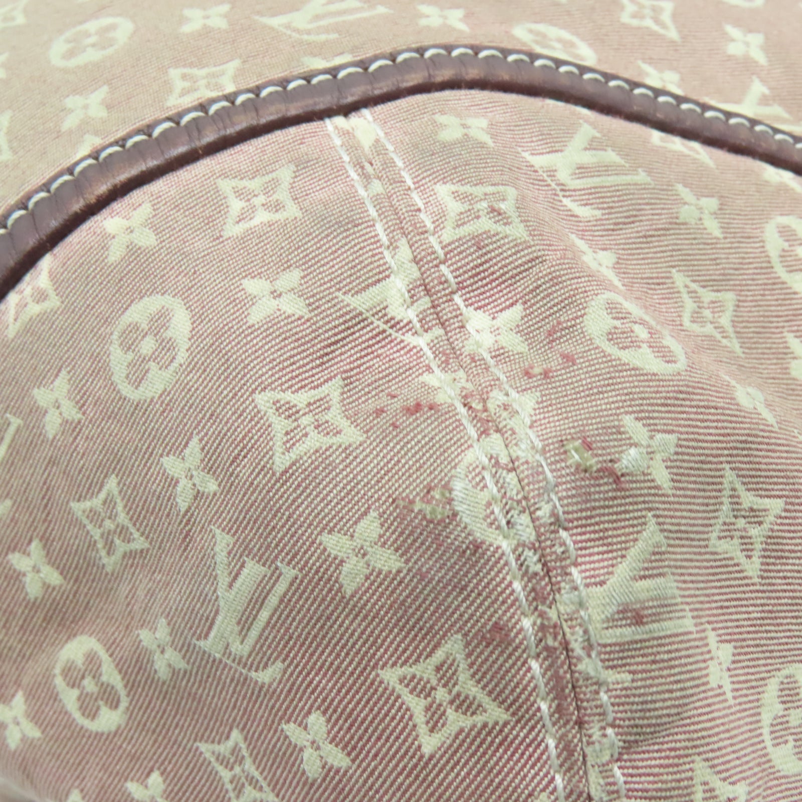 LOUIS VUITTON Monogram Idylle Elegie金扣手挽肩背两用袋红色