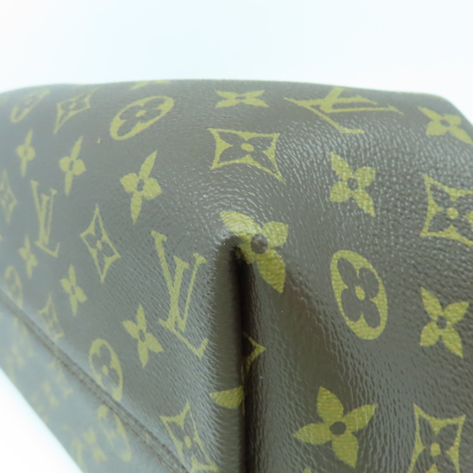 LOUIS VUITTON Monogram Turenne MM金扣手挽肩背兩用袋啡色