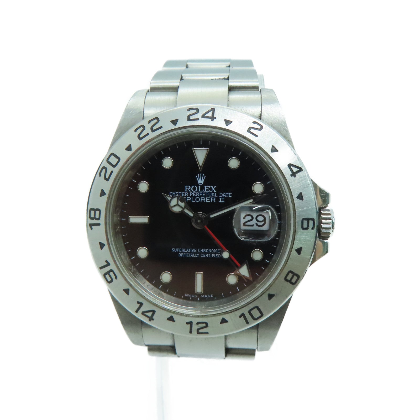 ROLEX ExplorerⅡ 40mm不鏽鋼手錶自動機芯黑色
