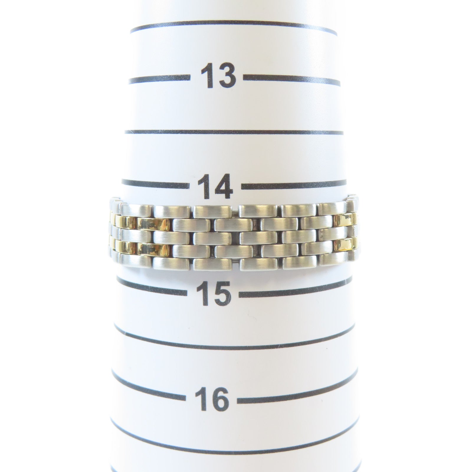 CARTIER 18K黃金/不鏽鋼Panthere手錶銀色