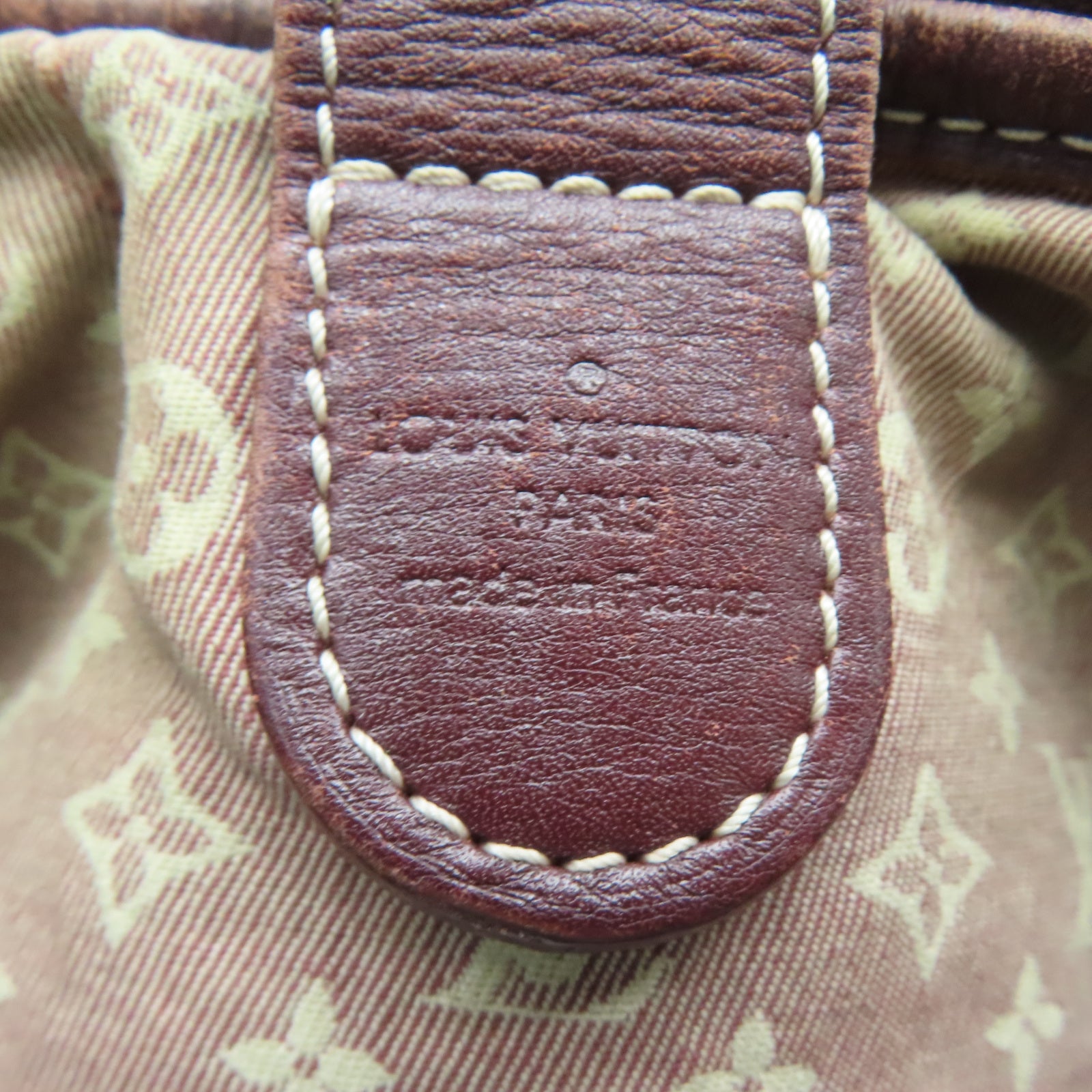 LOUIS VUITTON Monogram Idylle Elegie金扣手挽肩背两用袋红色