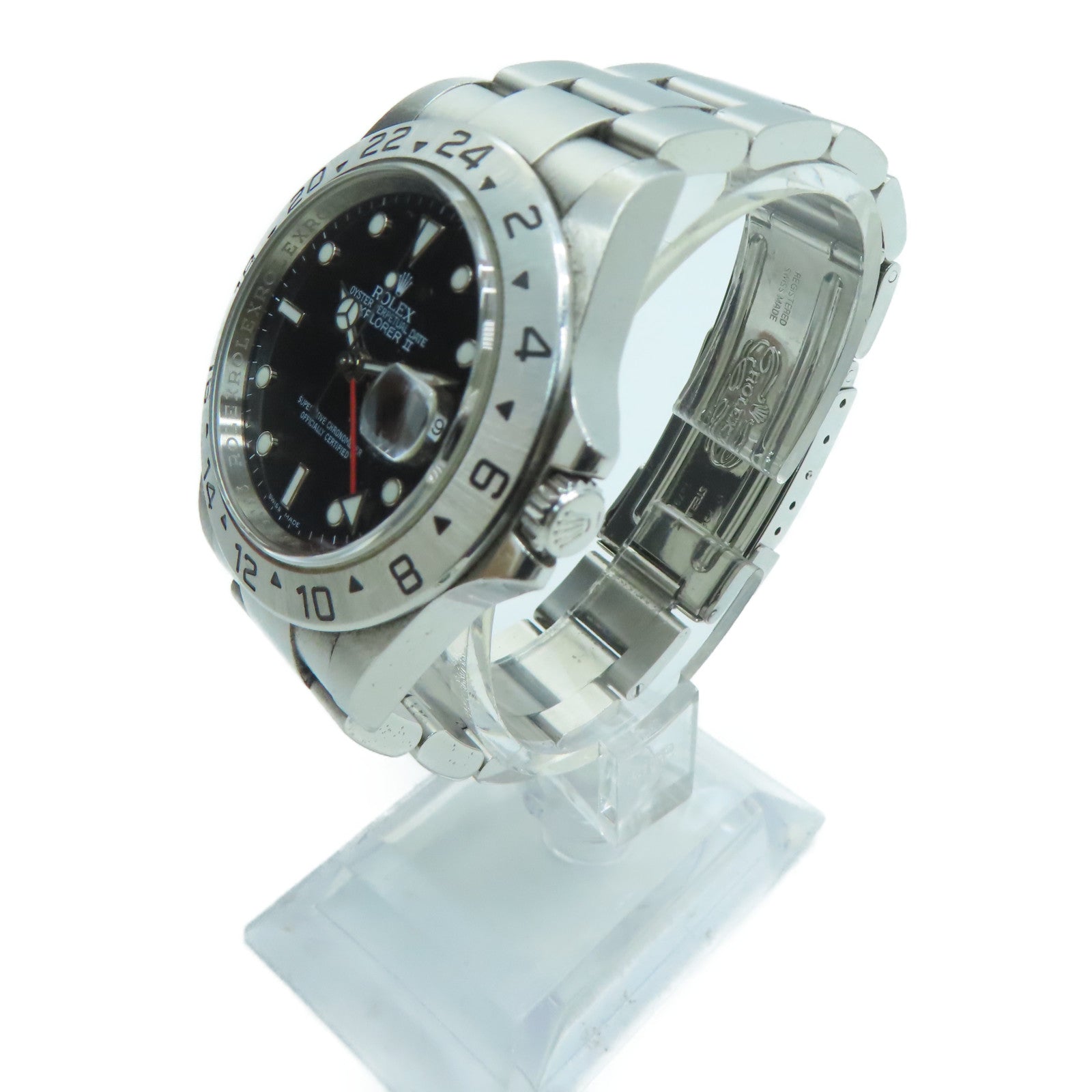 ROLEX ExplorerⅡ 40mm不鏽鋼手錶自動機芯黑色