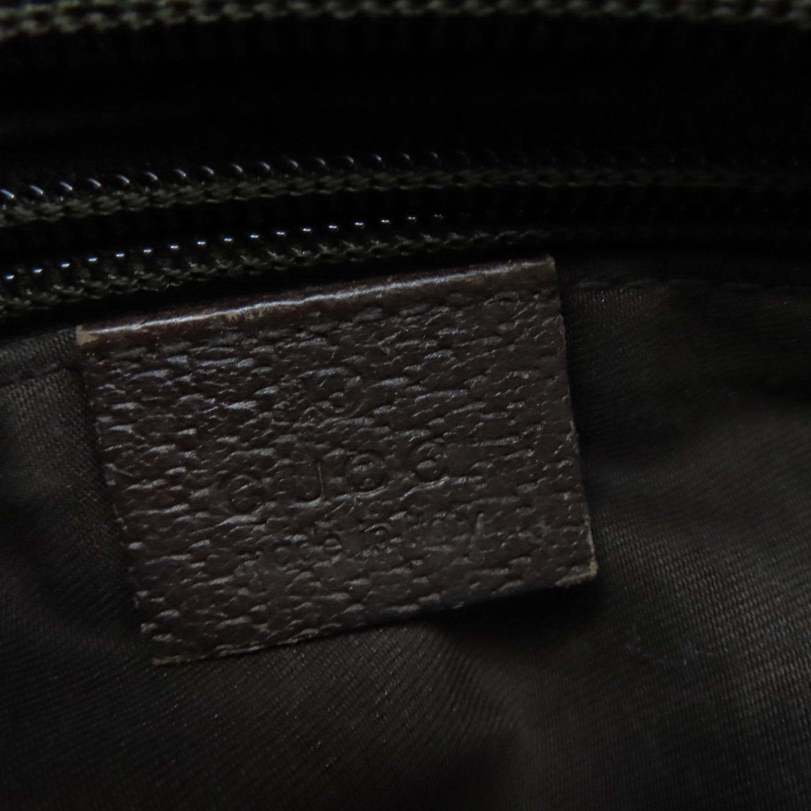 GUCCI GG帆布Handbag手挽袋啡色