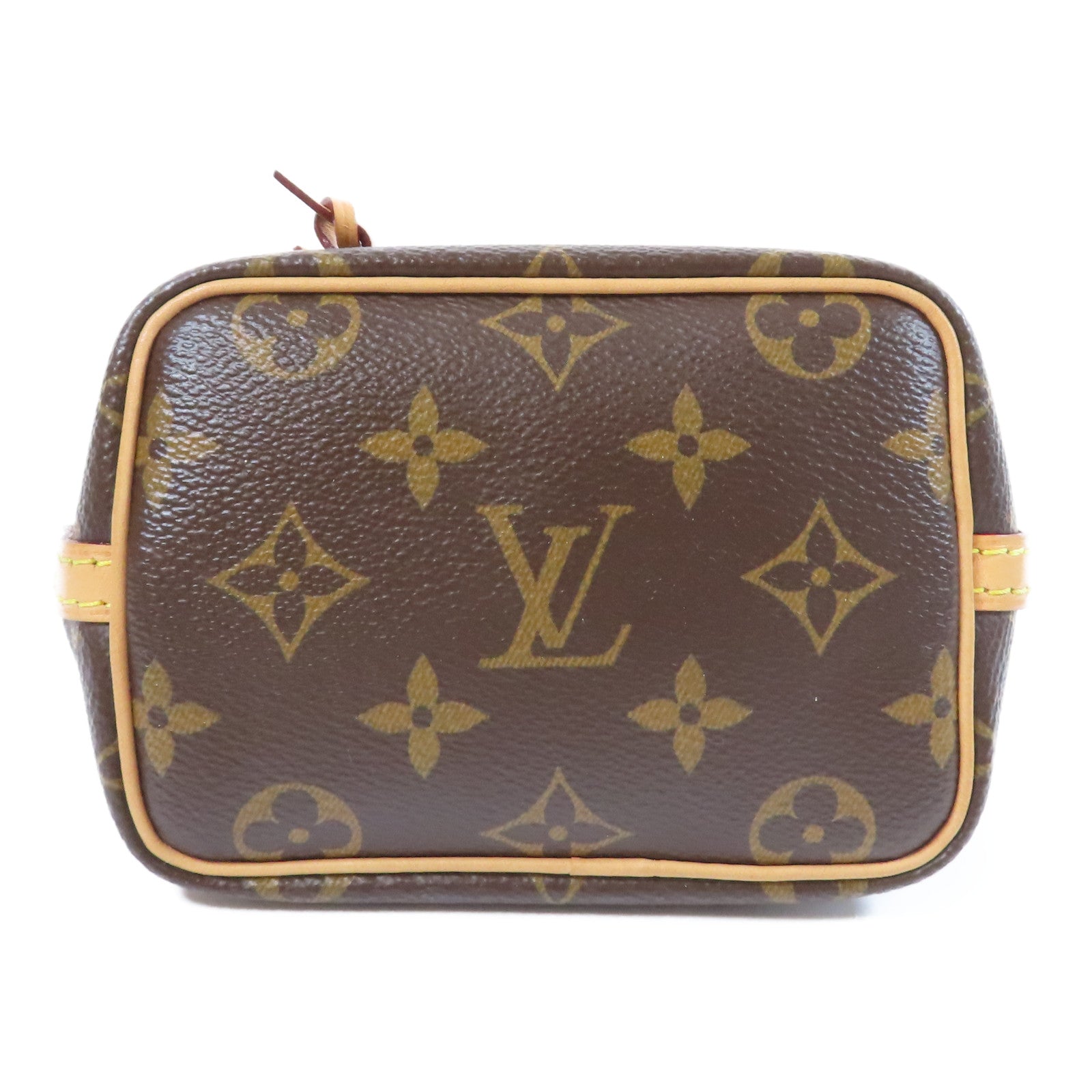 LOUIS VUITTON Monogram Nano Noe金扣肩背袋啡色