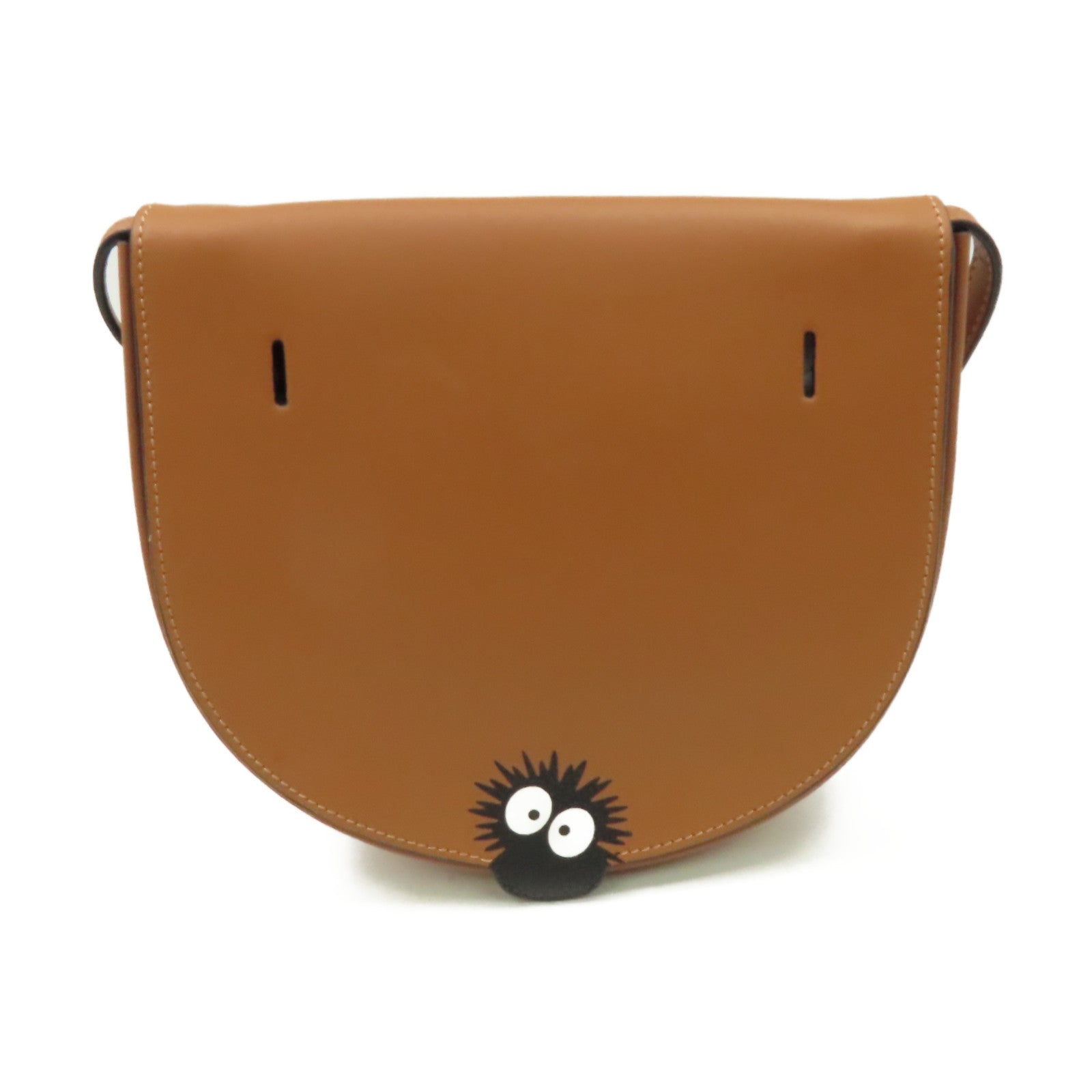 LOEWE 牛皮皮革Loewe x Studio Ghibli Shoulder Bag肩背袋啡色