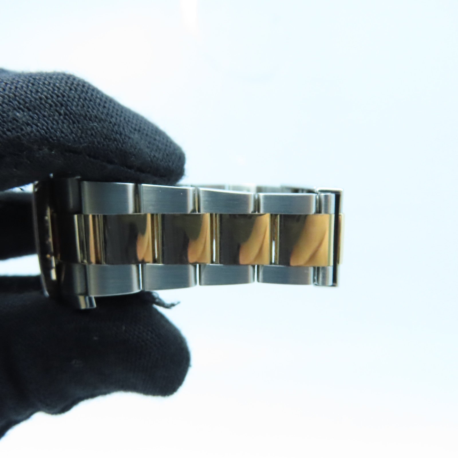 ROLEX Datejust 41mm 18K玫瑰金/不鏽鋼手錶自動機芯黑色