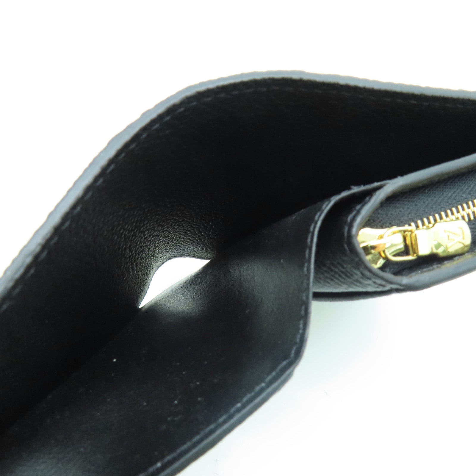 LOUIS VUITTON Monogram Empreinte Clea金扣錢包黑色