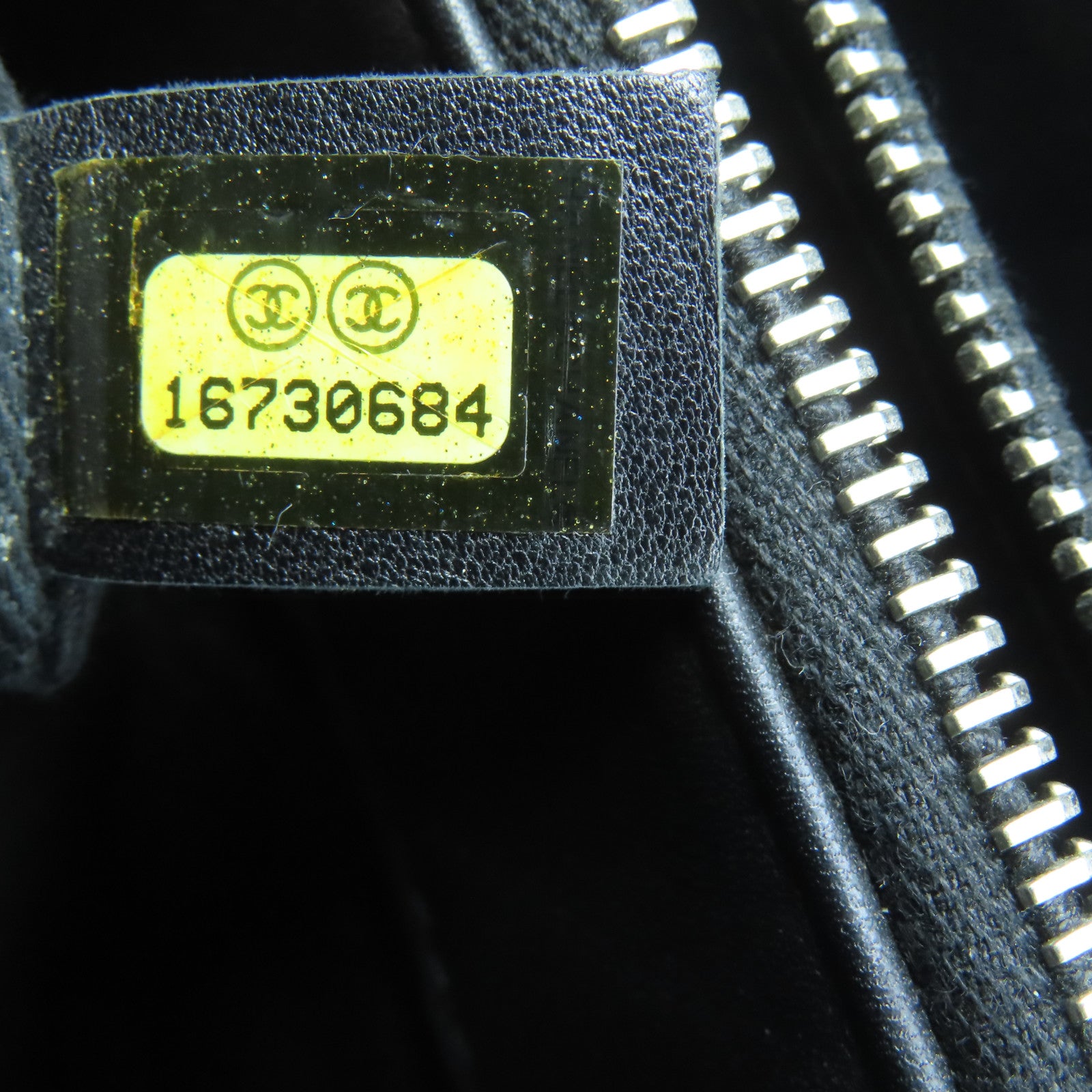 CHANEL 菱格漆皮皮革Chain Shoulder Bag銀扣鏈帶肩背袋黑色