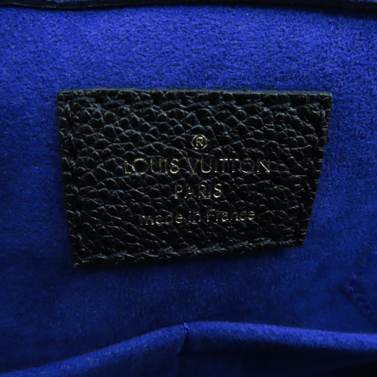 LOUIS VUITTON Monogram Empreinte Neo Alma PM金扣手挽肩背两用袋黑色