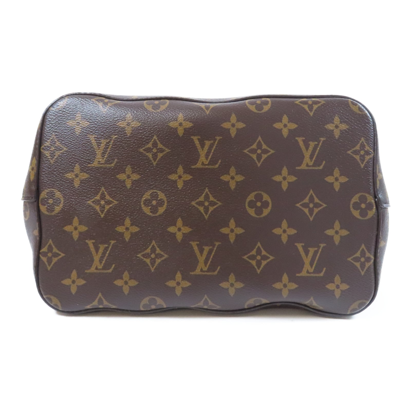 LOUIS VUITTON Monogram Neo Noe MM金扣肩背袋啡色/黑色
