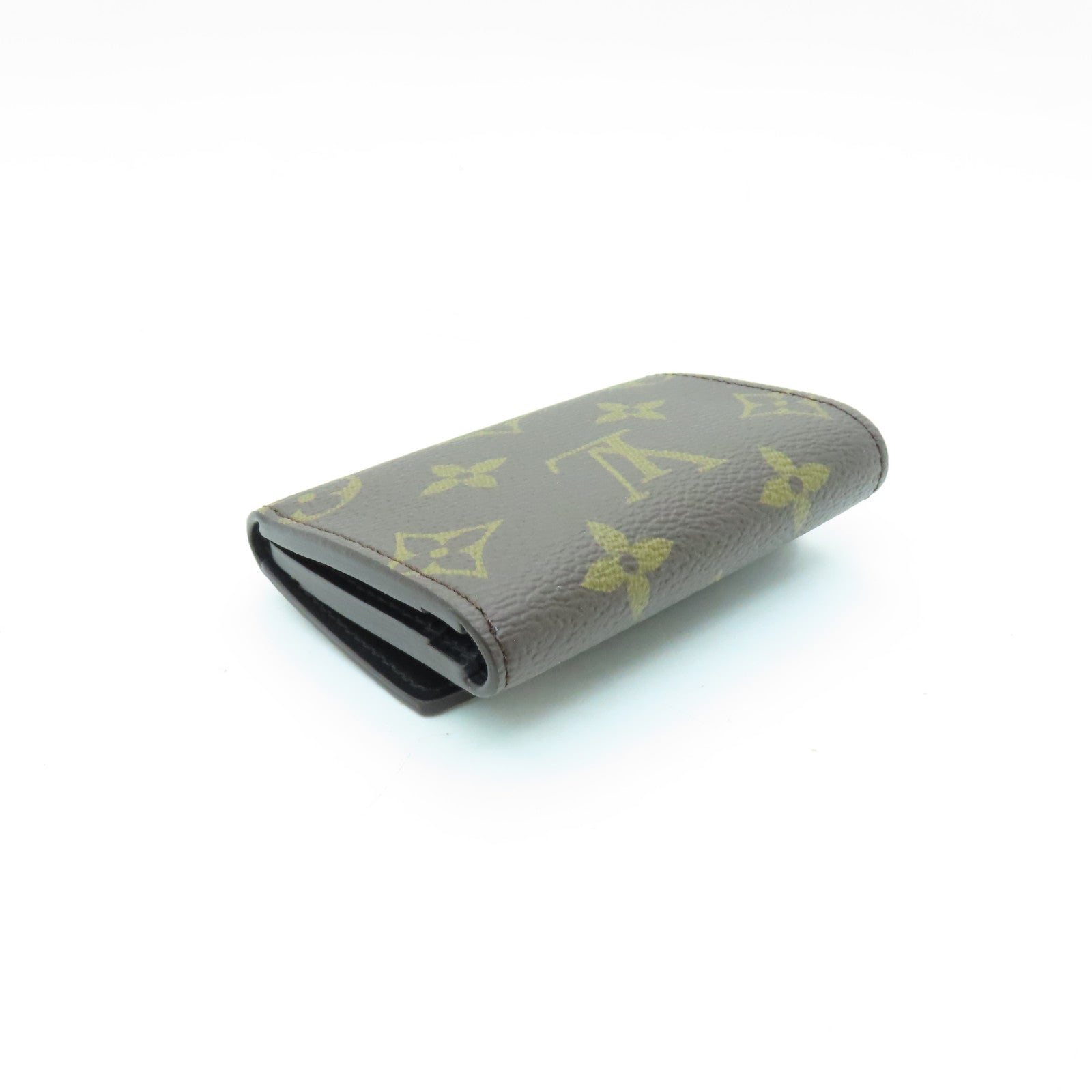 LOUIS VUITTON Monogram Micro Wallet金扣錢包棕色