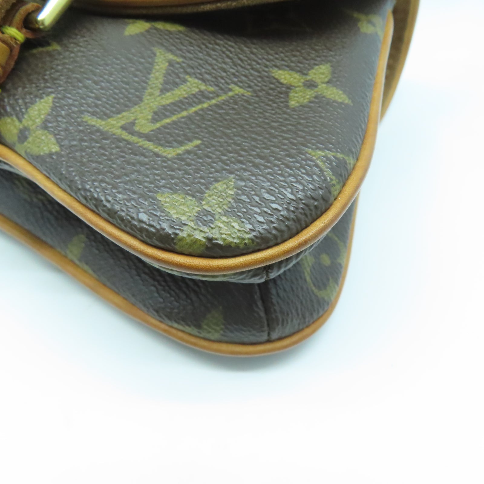 LOUIS VUITTON Monogram Murrell金扣肩背袋啡色