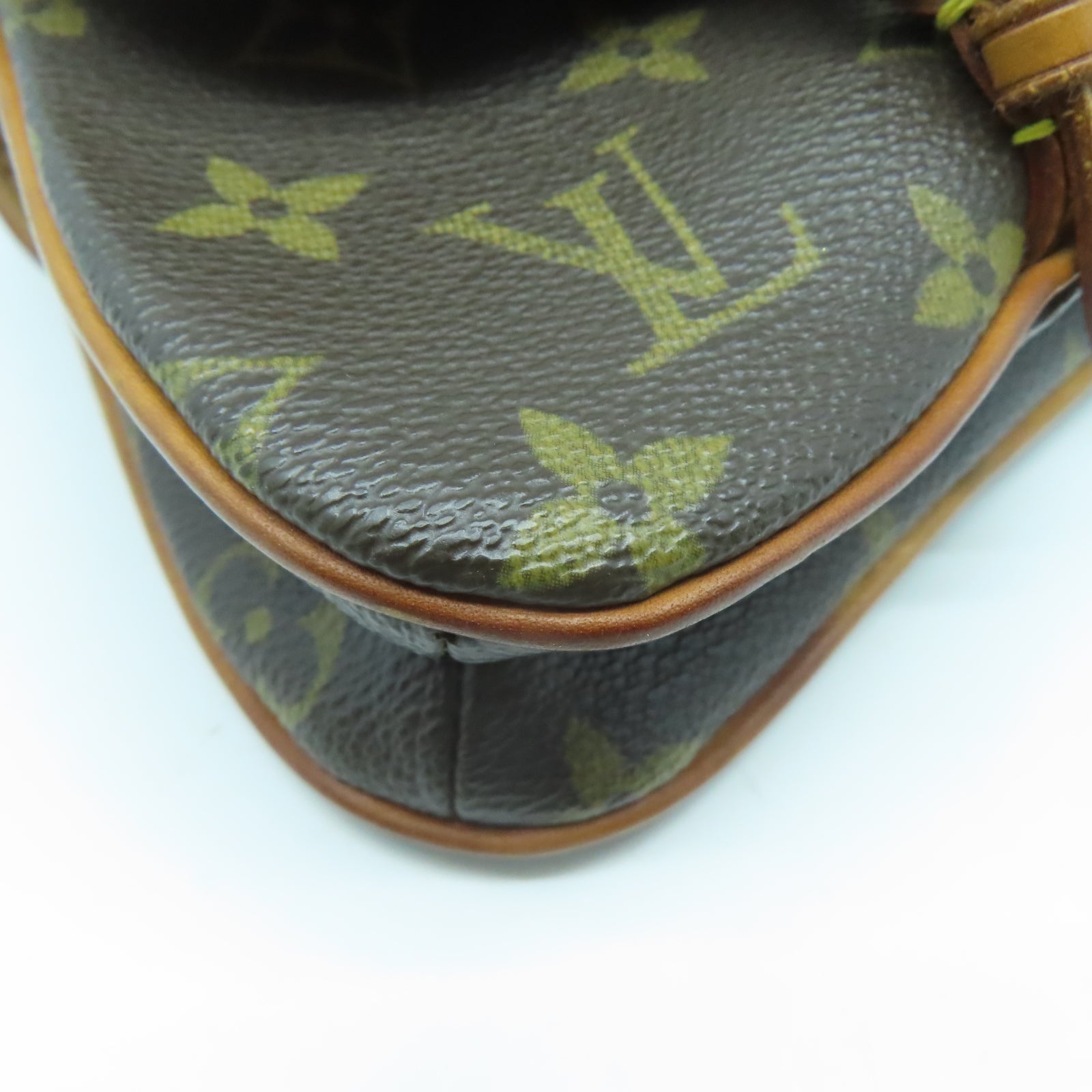 LOUIS VUITTON Monogram Murrell金扣肩背袋啡色