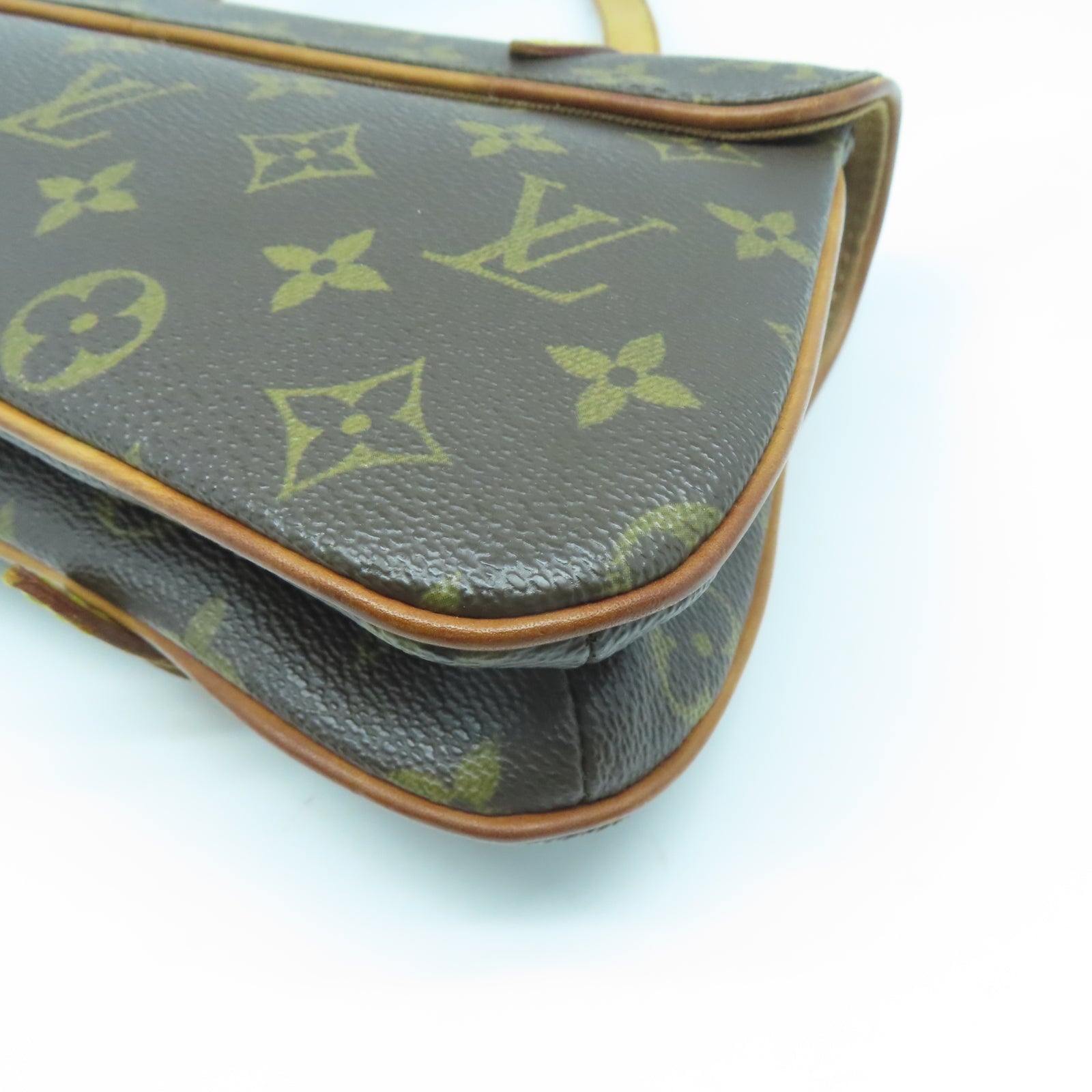 LOUIS VUITTON Monogram Murrell金扣肩背袋啡色