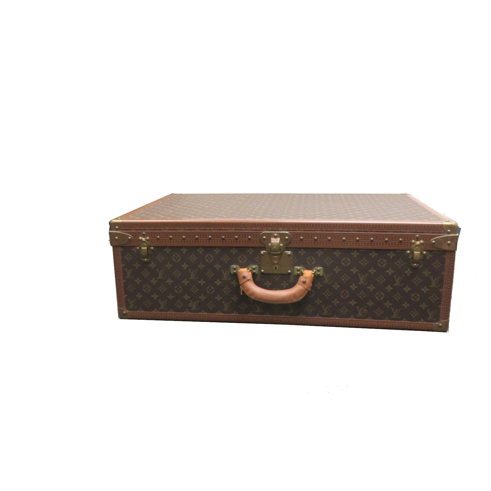 LOUIS VUITTON Monogram Alzer 80 Suitcase行李箱啡色
