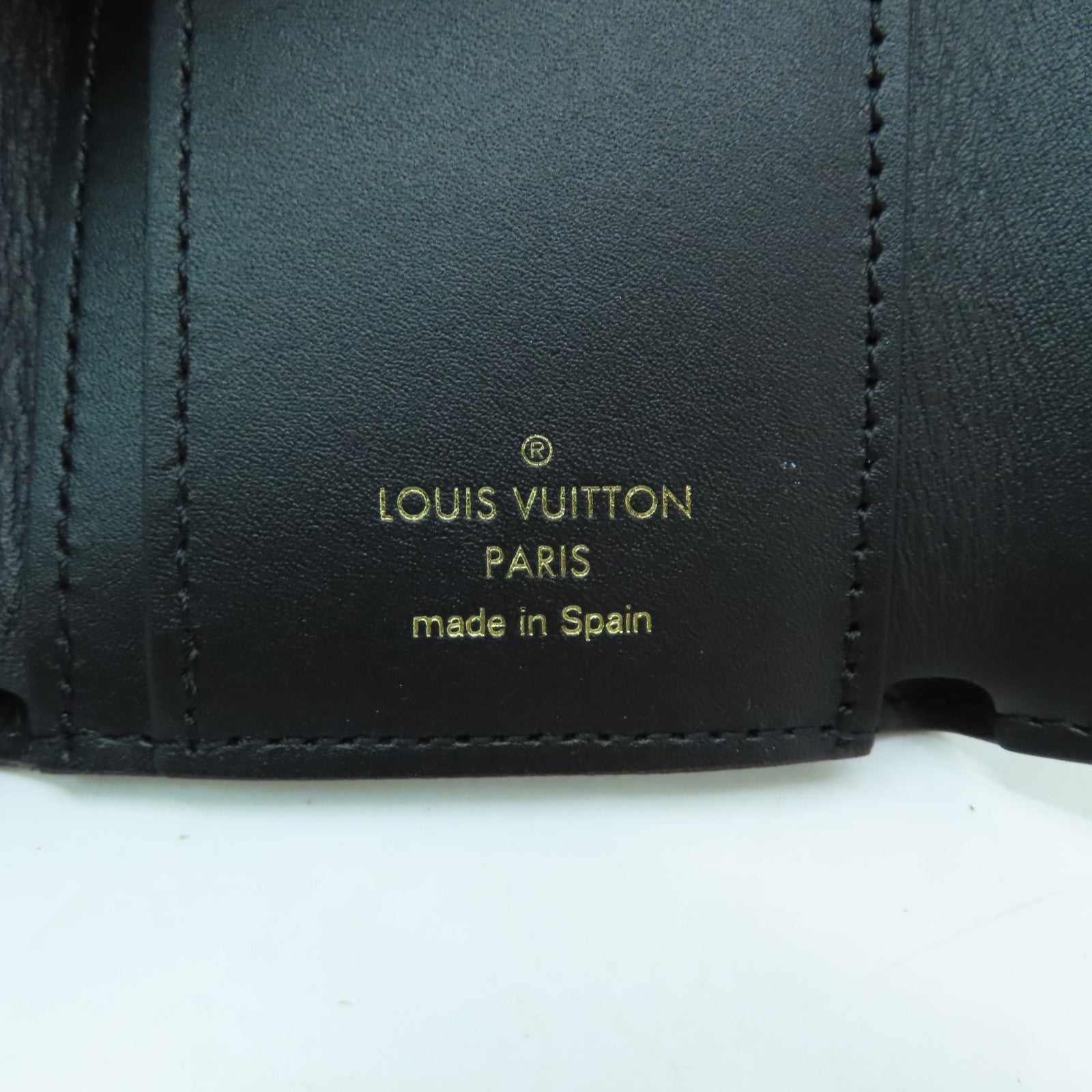 LOUIS VUITTON Monogram Micro Wallet金扣錢包棕色