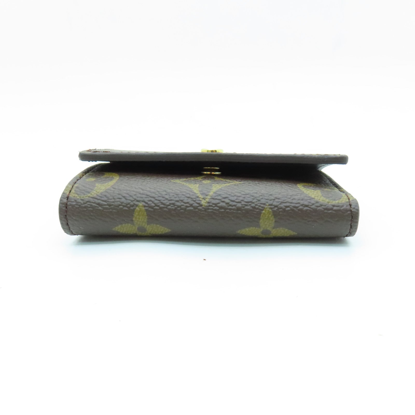 LOUIS VUITTON Monogram Micro Wallet金扣錢包棕色