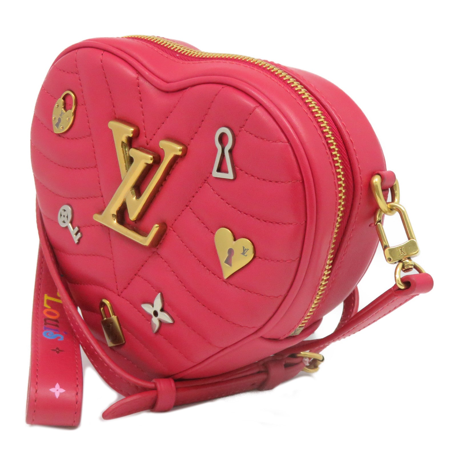 Louis Vuitton New Wave Heart Bag in Red