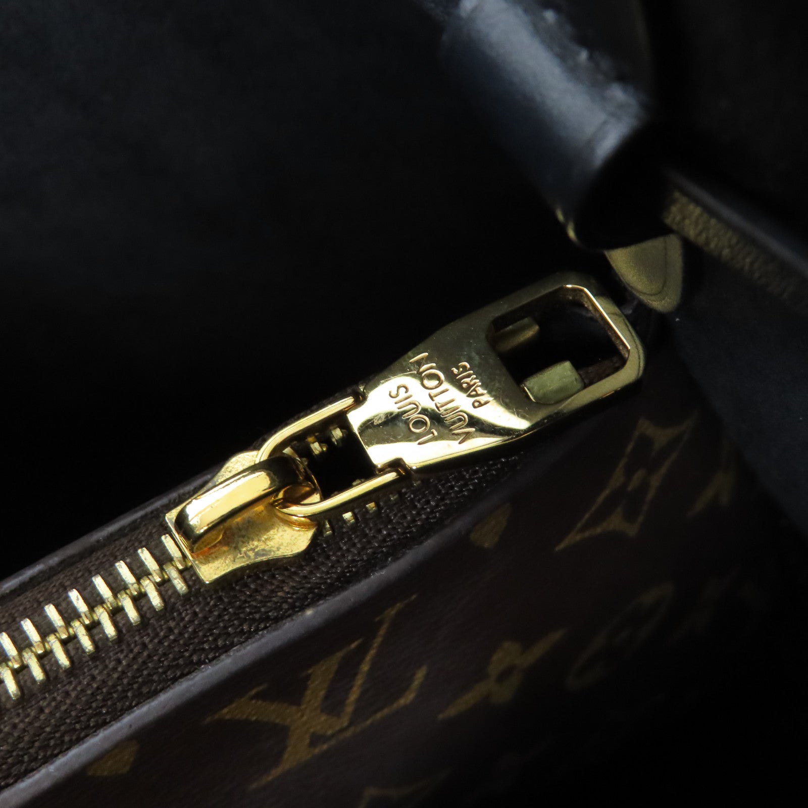 LOUIS VUITTON Monogram Neo Noe MM金扣肩背袋啡色/黑色