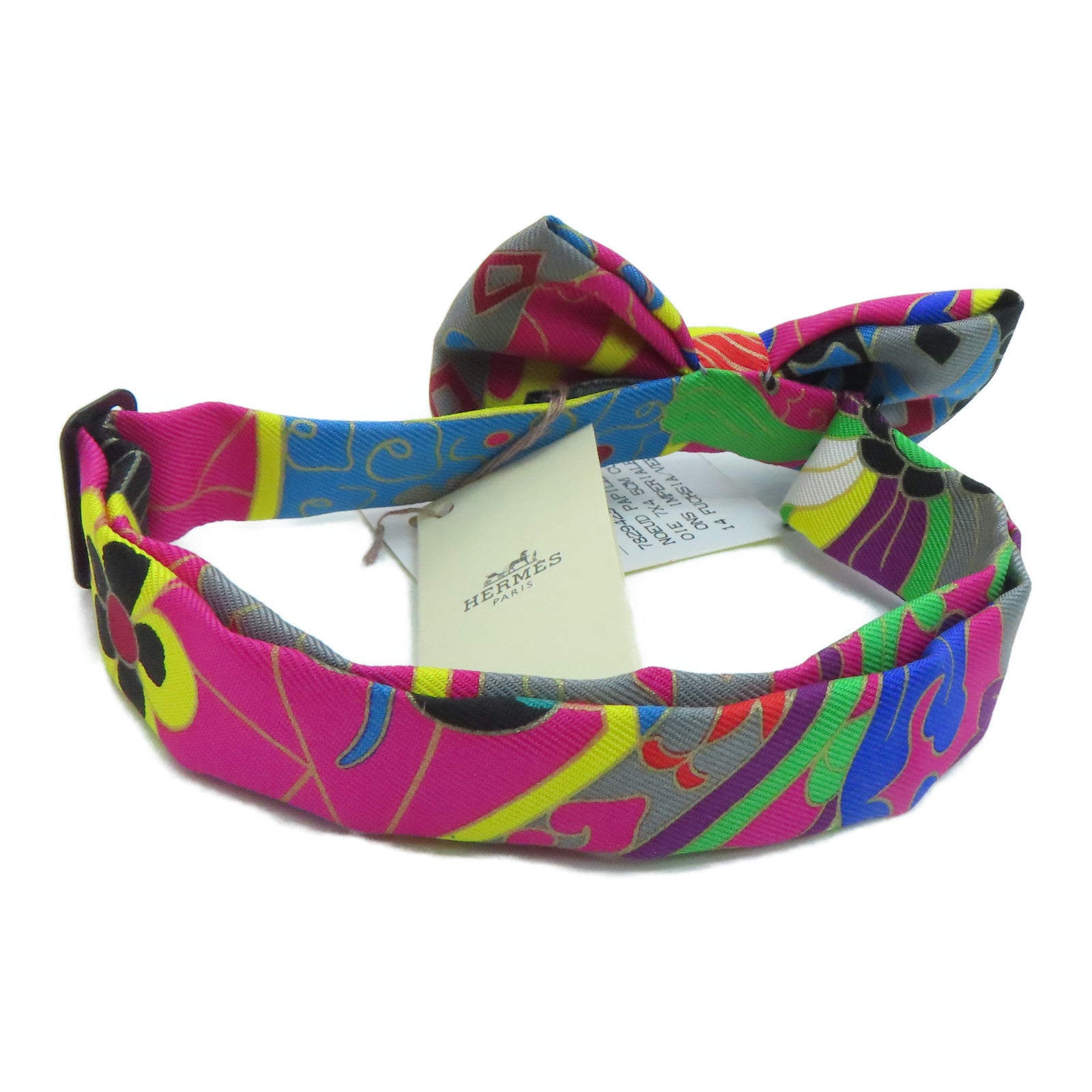 HERMES Silk Bow Tie Color