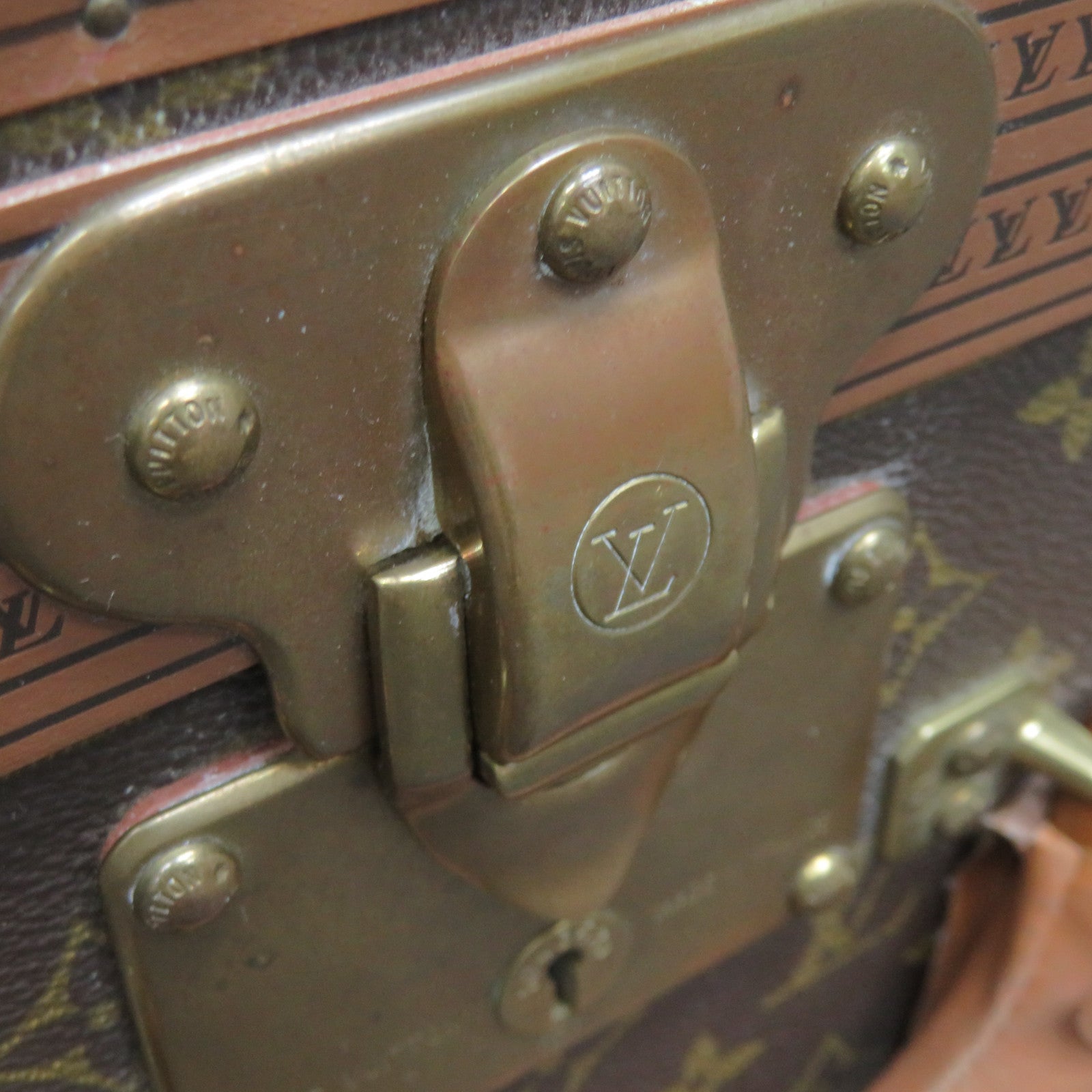 LOUIS VUITTON Monogram Alzer 80 Suitcase行李箱啡色