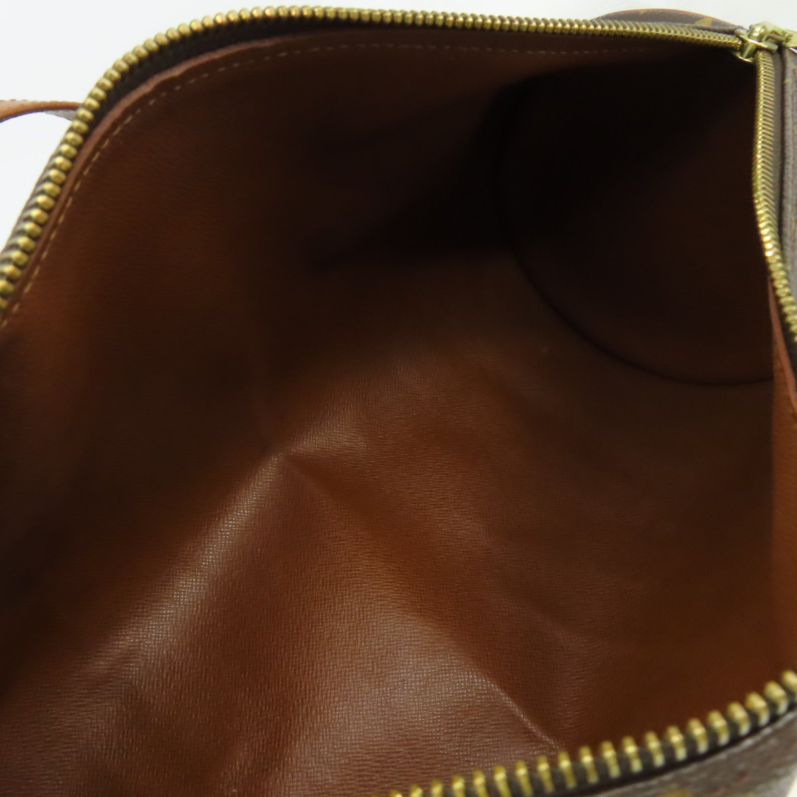 LOUIS VUITTON Monogram Papillon GM Old Model Handbag金扣手挽袋啡色