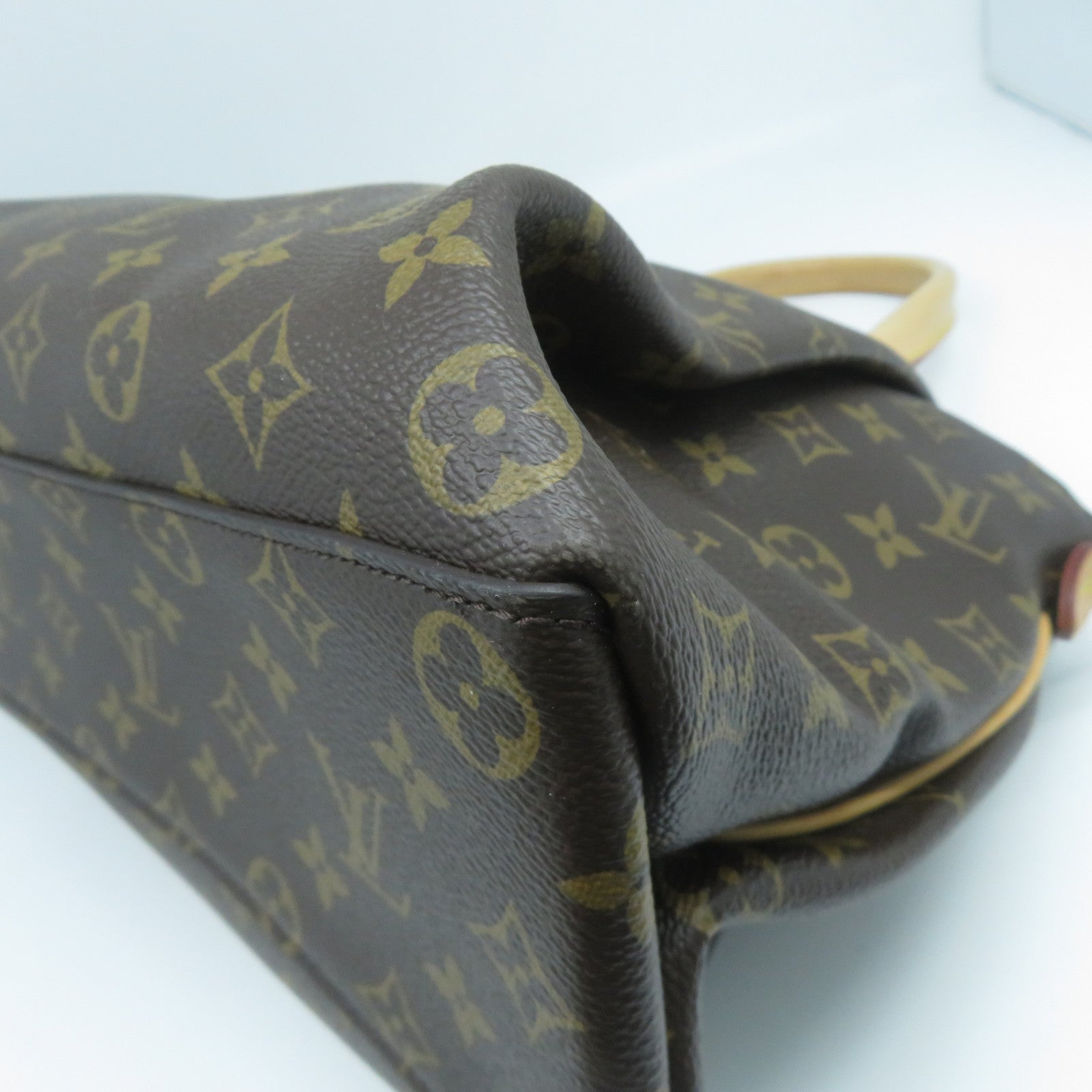 LOUIS VUITTON Monogram Rivoli MM金扣手挽肩背兩用袋啡色