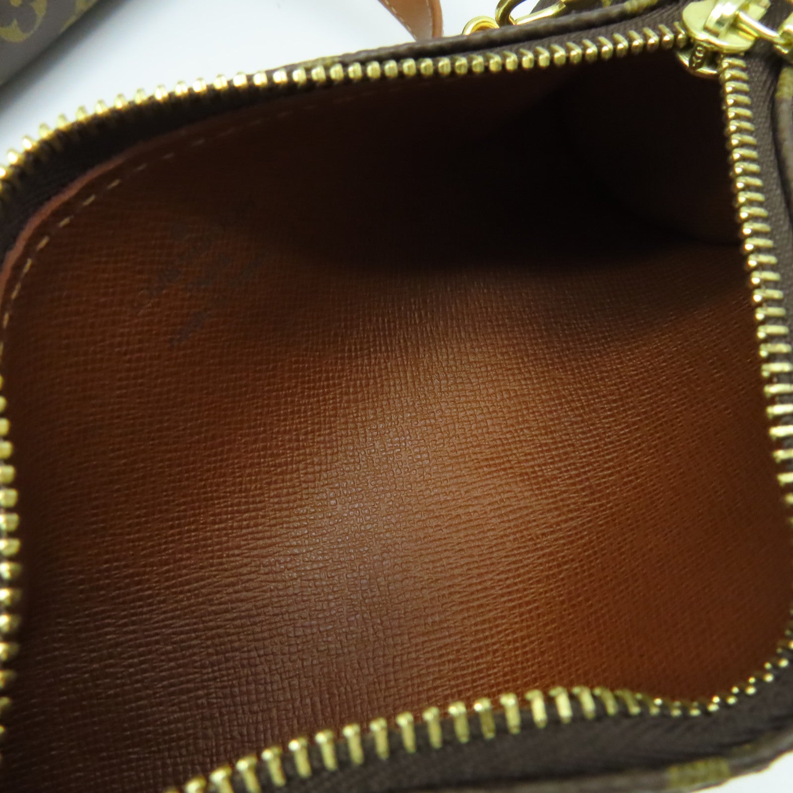 LOUIS VUITTON Monogram Papillon GM Old Model Handbag金扣手挽袋啡色