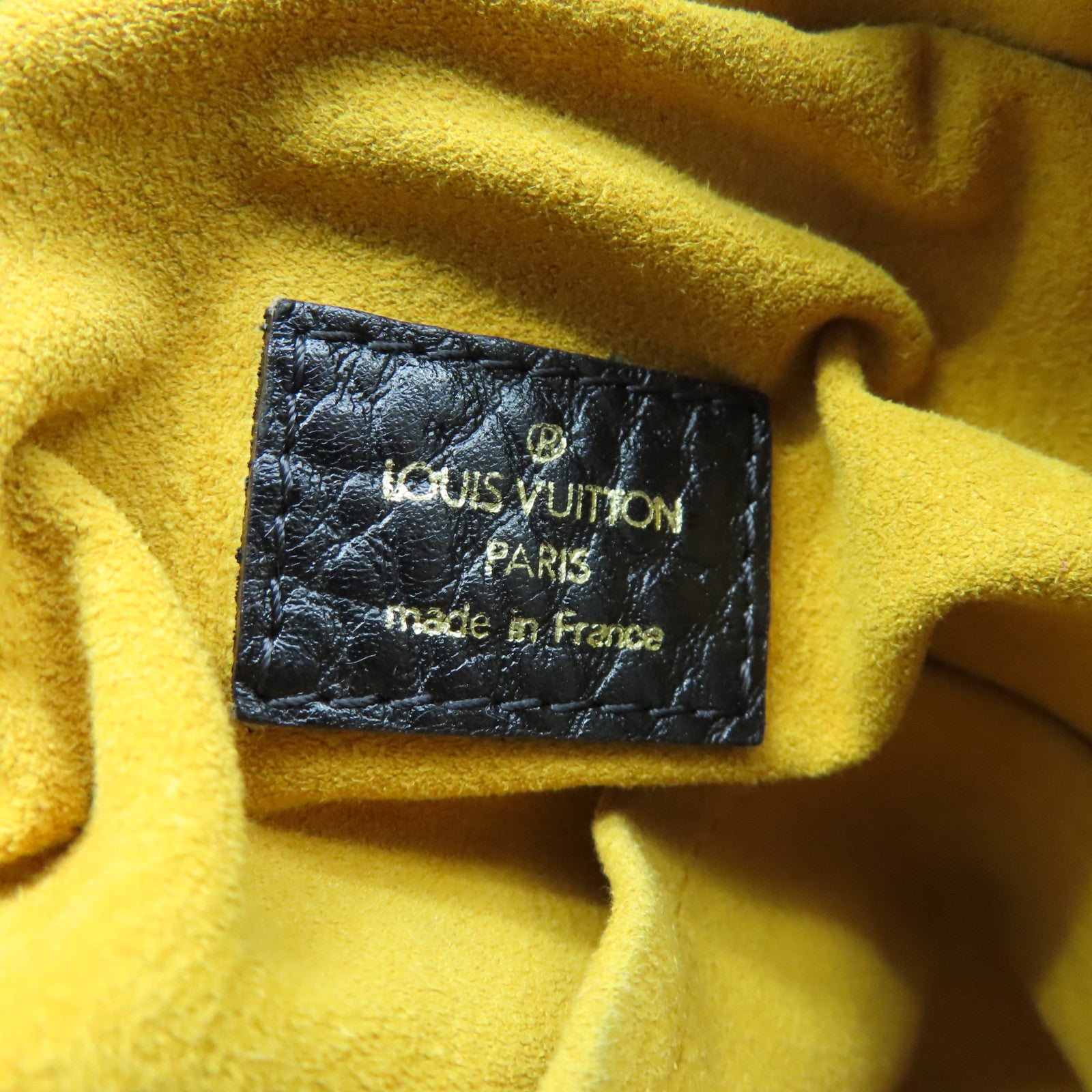 LOUIS VUITTON Mono-Denim Neo Cabby MM金扣手挽肩背兩用袋黑色