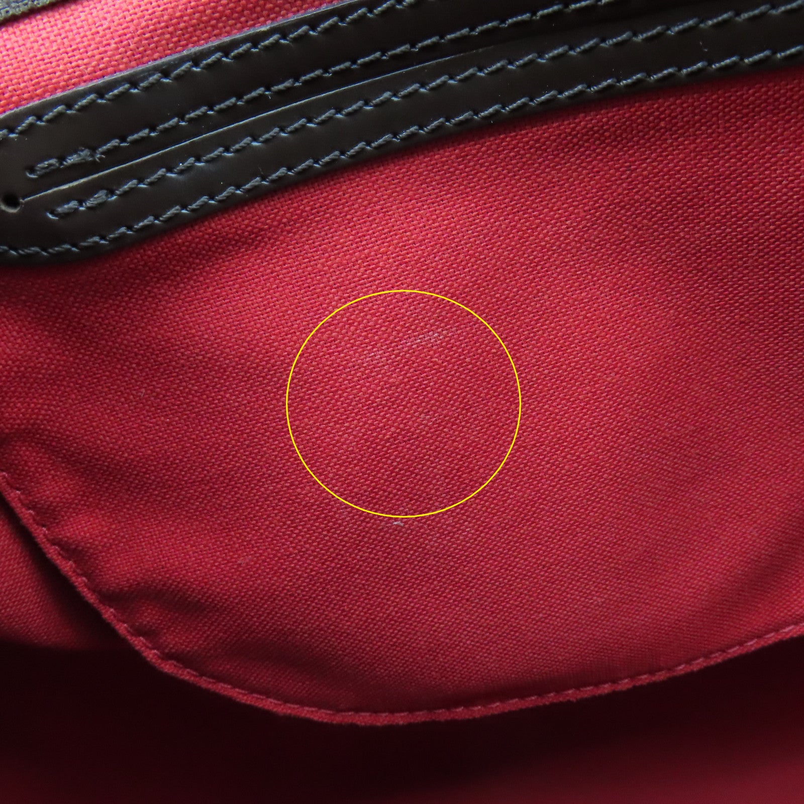 LOUIS VUITTON Damier Speedy 35金扣手挽袋啡色