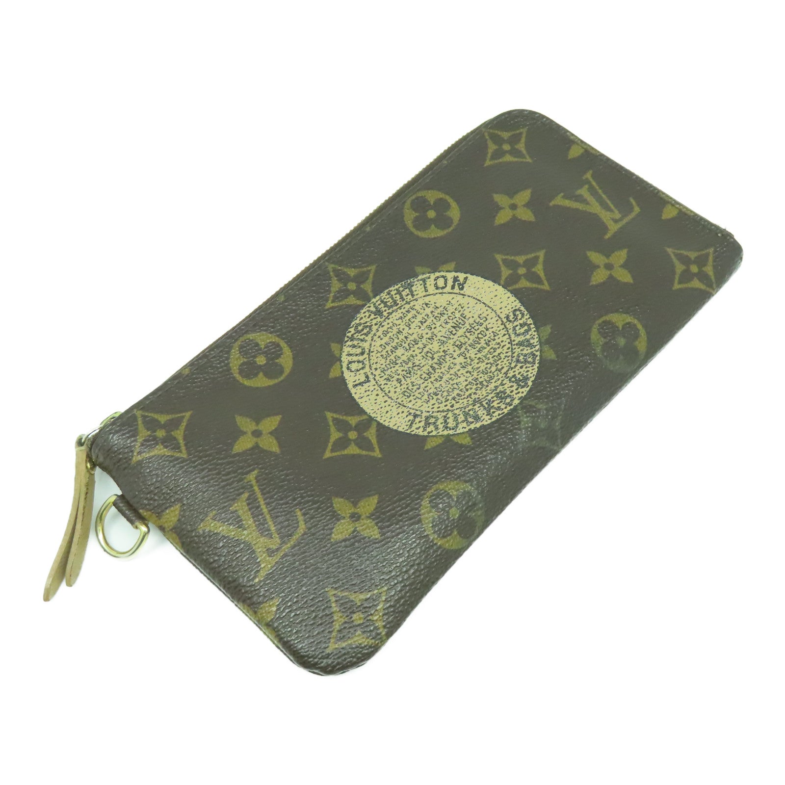LOUIS VUITTON Monogram Portefeuille Complice金扣長錢包啡色
