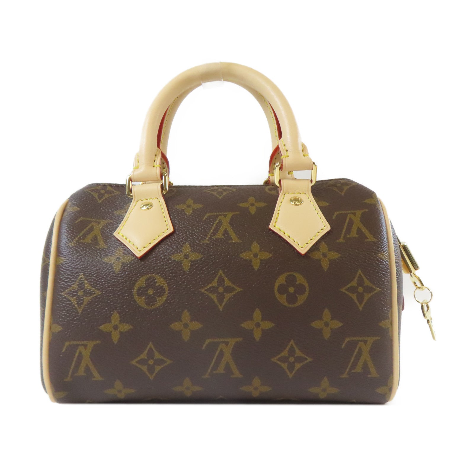 LOUIS VUITTON Monogram Speedy Bandouliere 20金扣手挽肩背兩用袋啡色