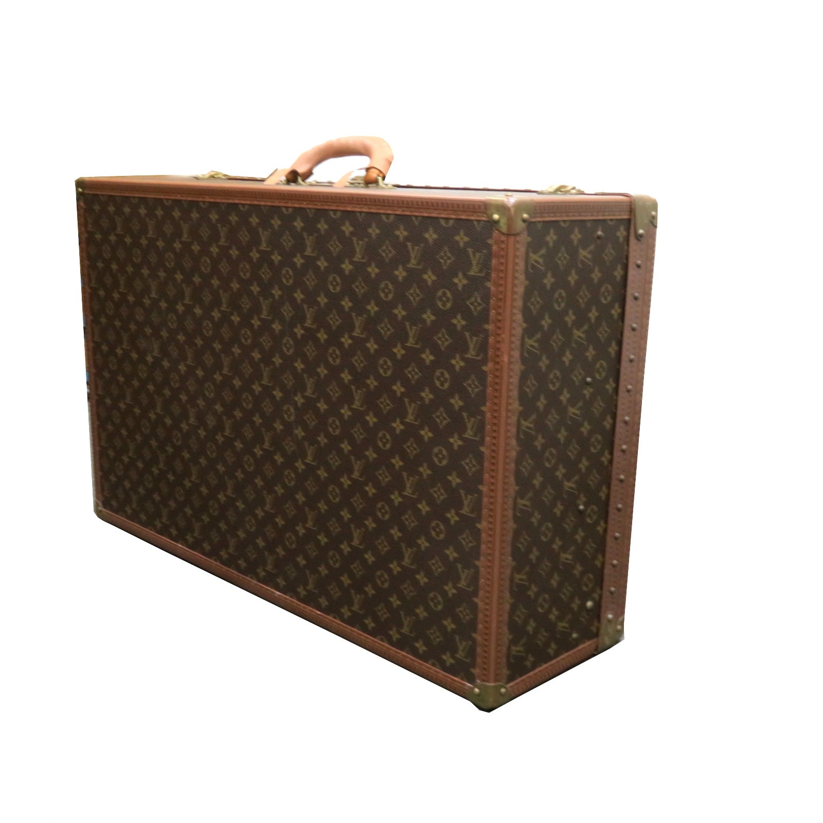 LOUIS VUITTON Monogram Alzer 80 Suitcase行李箱啡色