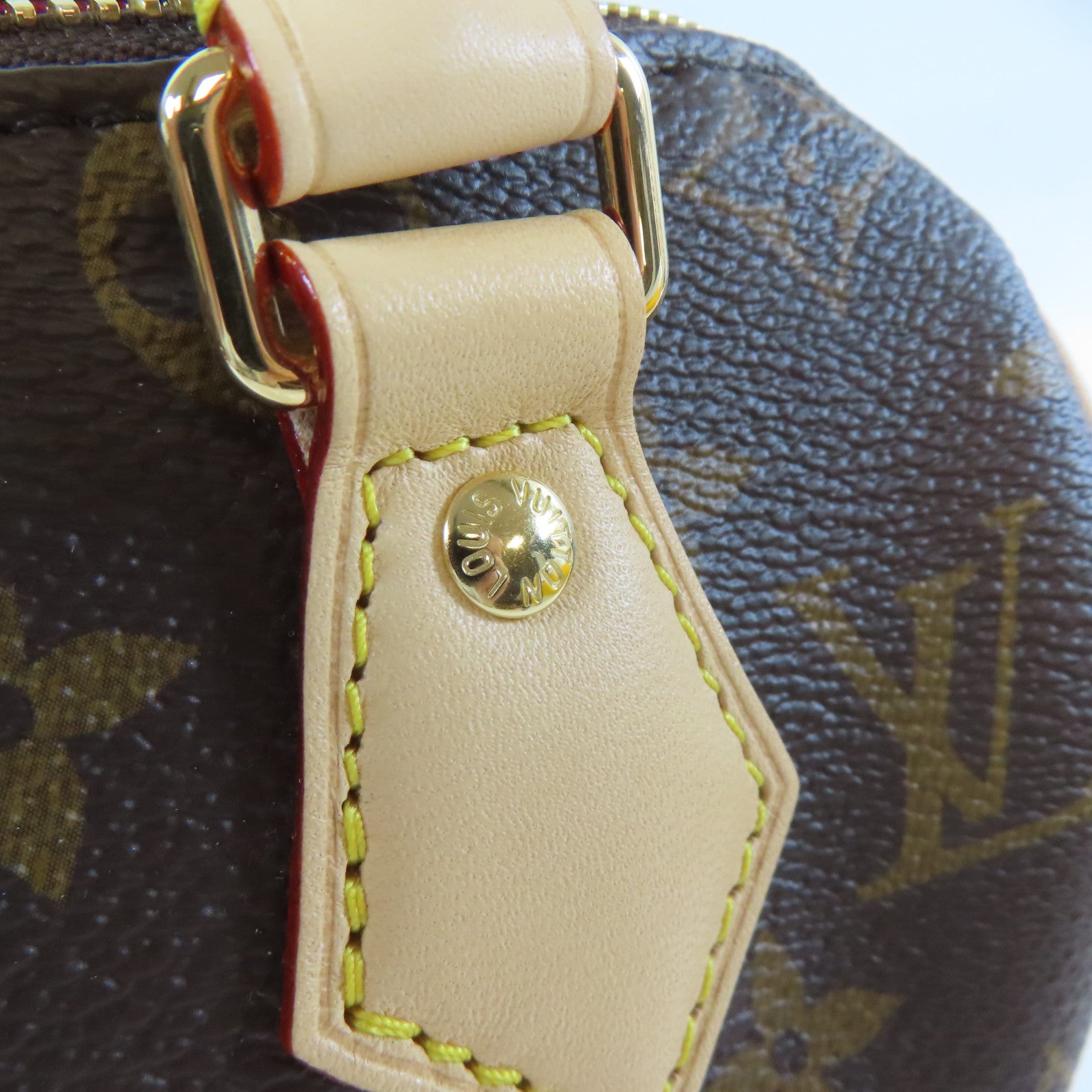 LOUIS VUITTON Monogram Speedy Bandouliere 20金扣手挽肩背兩用袋啡色
