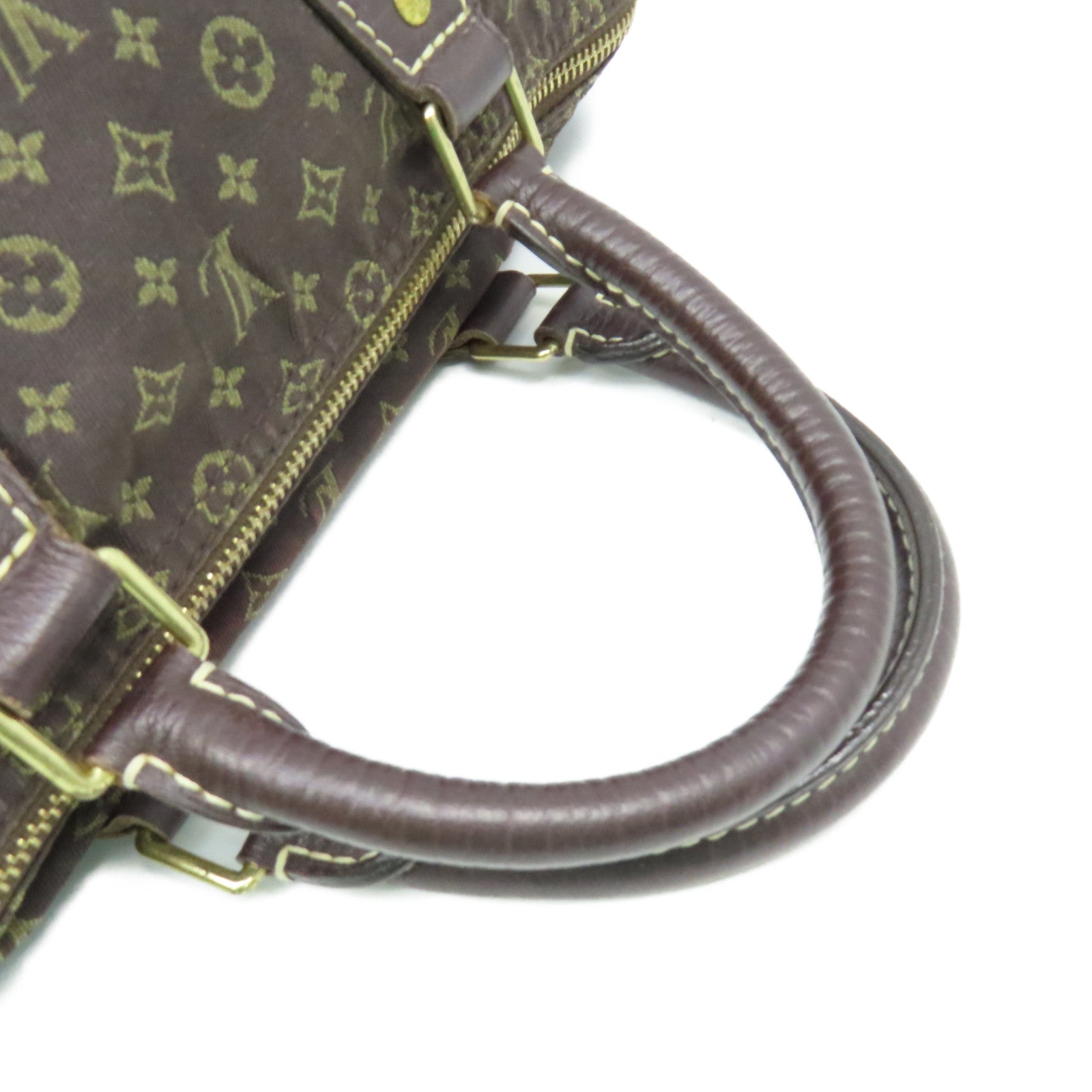 LOUIS VUITTON Monogram Mini Saumur 30 Handbag手挽袋啡色
