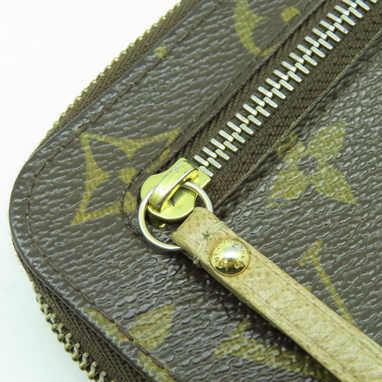 LOUIS VUITTON Monogram Portefeuille Complice金扣長錢包啡色