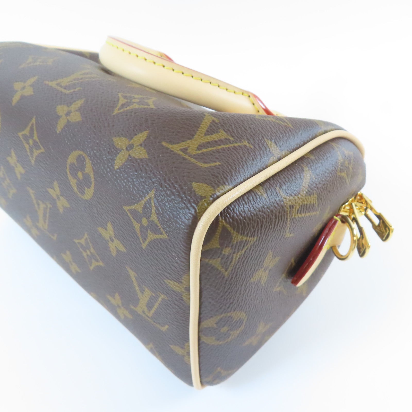 LOUIS VUITTON Monogram Speedy Bandouliere 20金扣手挽肩背兩用袋啡色