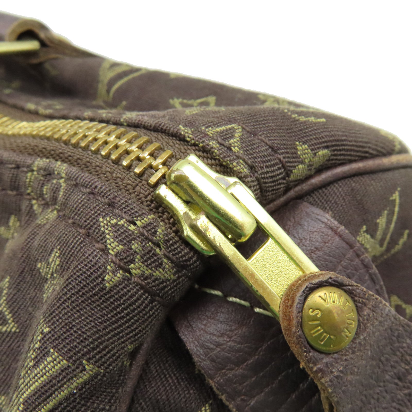 LOUIS VUITTON Monogram Mini Saumur 30 Handbag手挽袋啡色