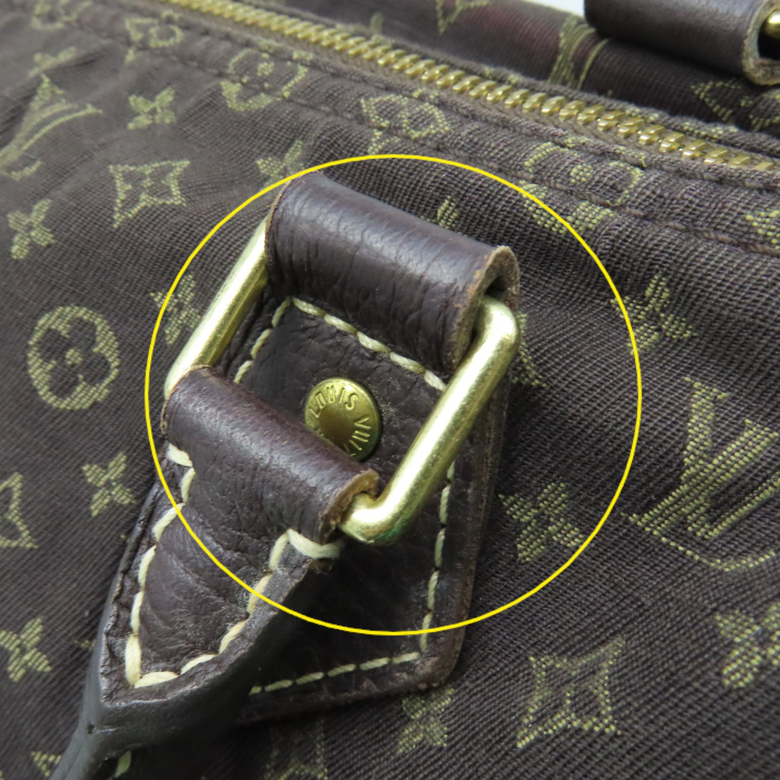 LOUIS VUITTON Monogram Mini Saumur 30 Handbag手挽袋啡色