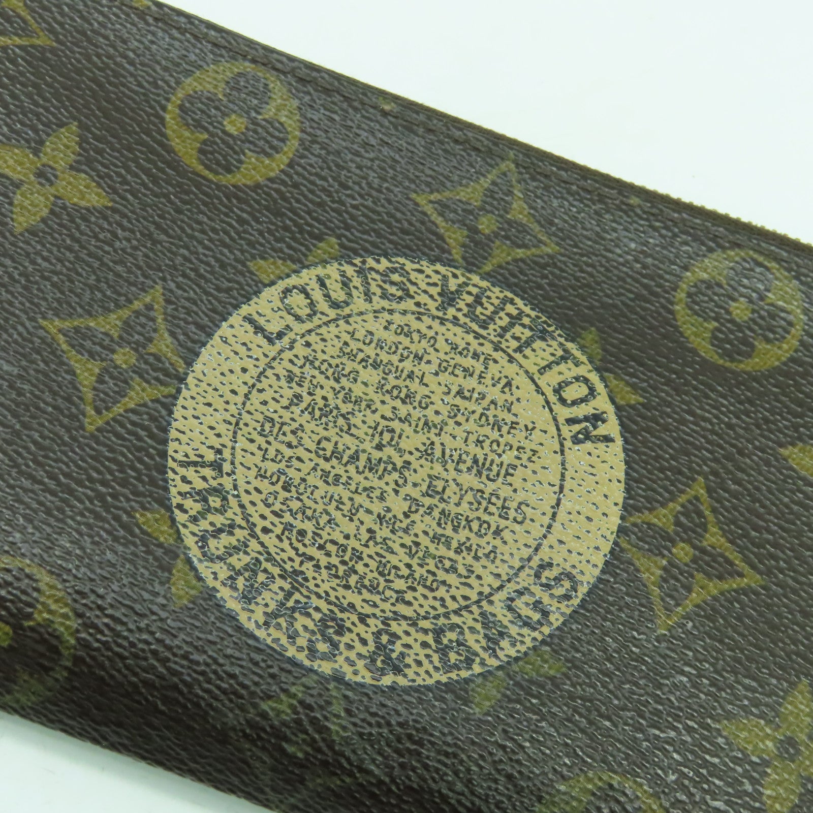 LOUIS VUITTON Monogram Portefeuille Complice金扣長錢包啡色