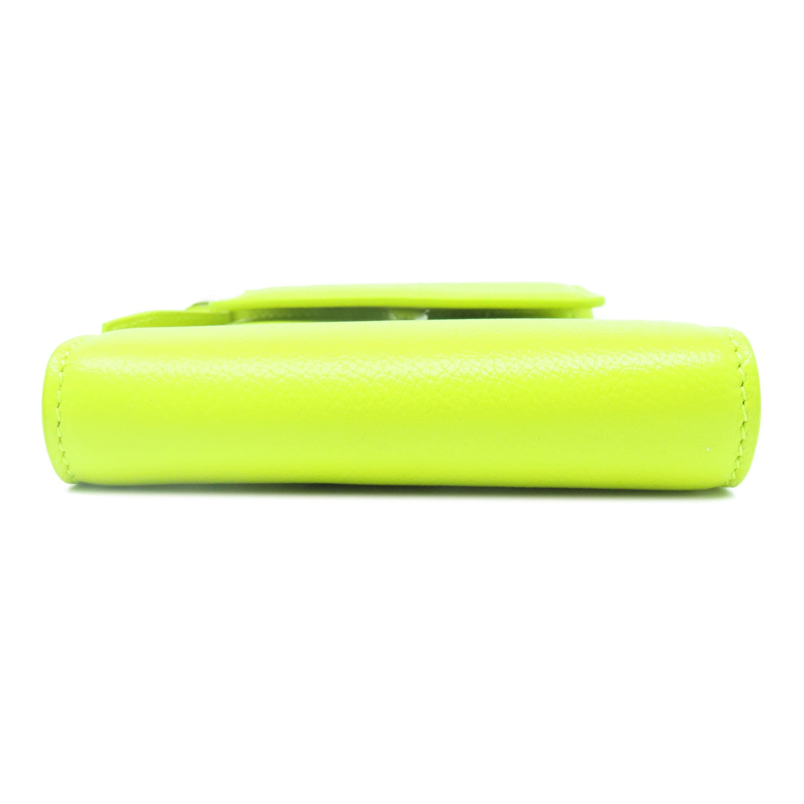 BALENCIAGA 牛皮皮革Shoulder Bag银扣肩背袋黄色