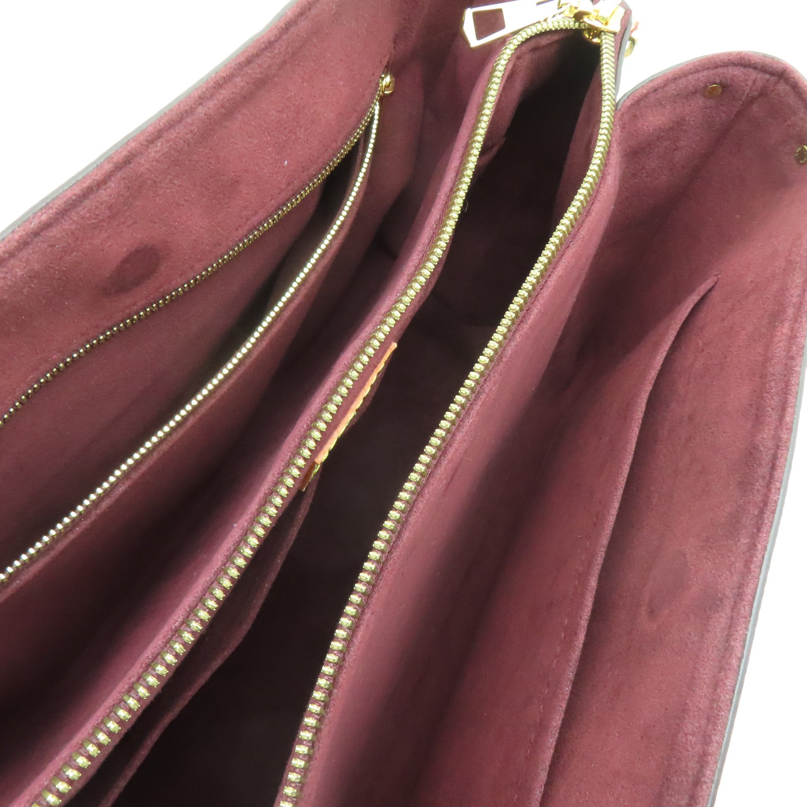 LOUIS VUITTON Monogram Soufflot BB金扣手挽肩背兩用袋啡色