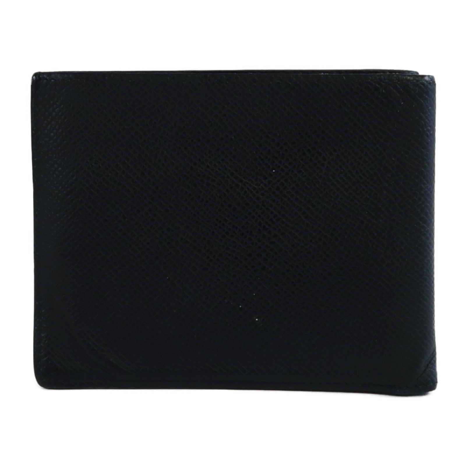 HERMES Epsom皮革Citizen Twill Compact Card Holder Wallet錢包黑色
