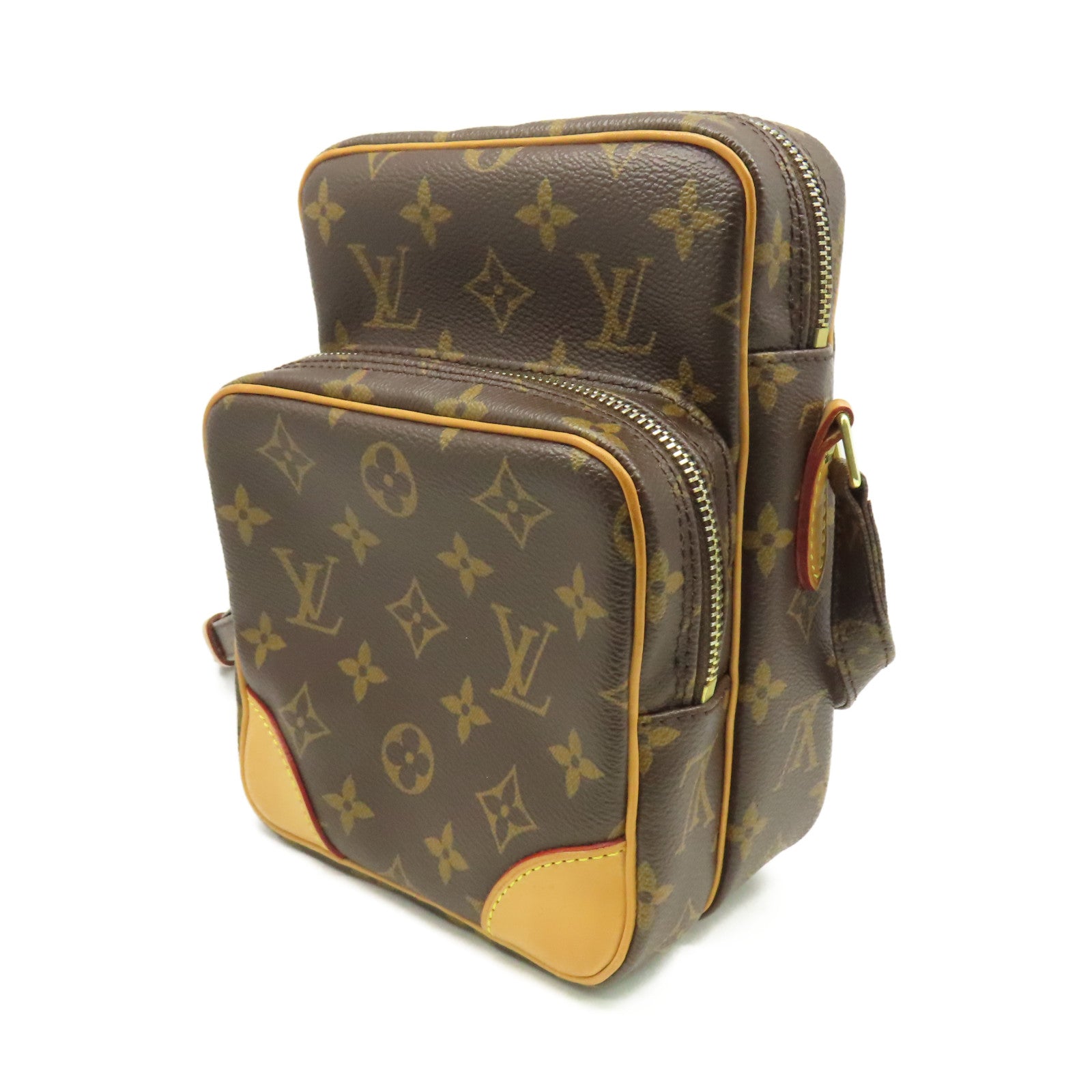 LOUIS VUITTON Monogram Amazon Shoulder Bag肩背袋啡色