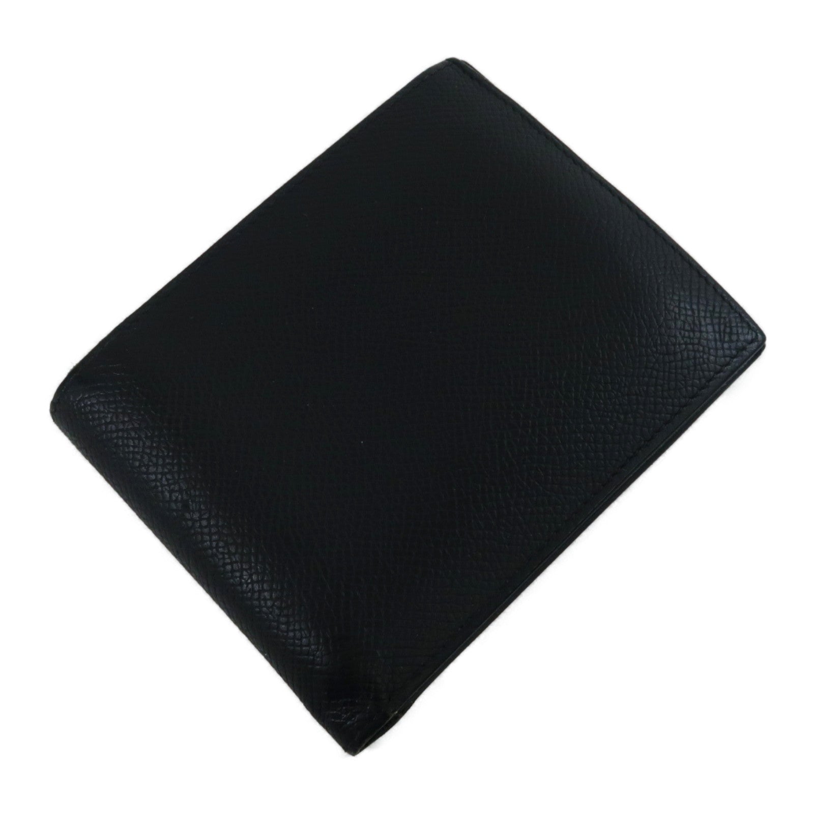 HERMES Epsom皮革Citizen Twill Compact Card Holder Wallet錢包黑色