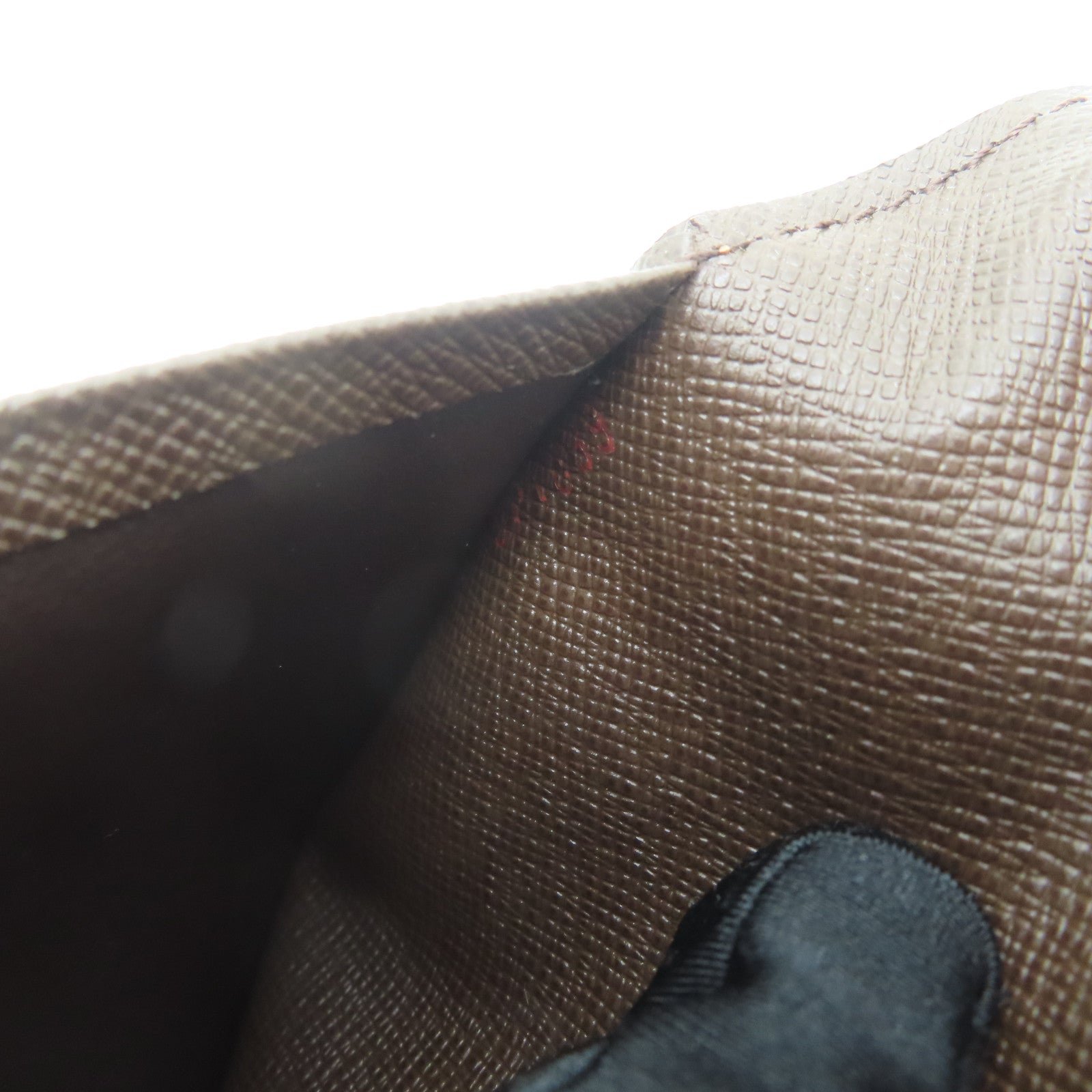 LOUIS VUITTON Damier Brazza金扣长钱包啡色