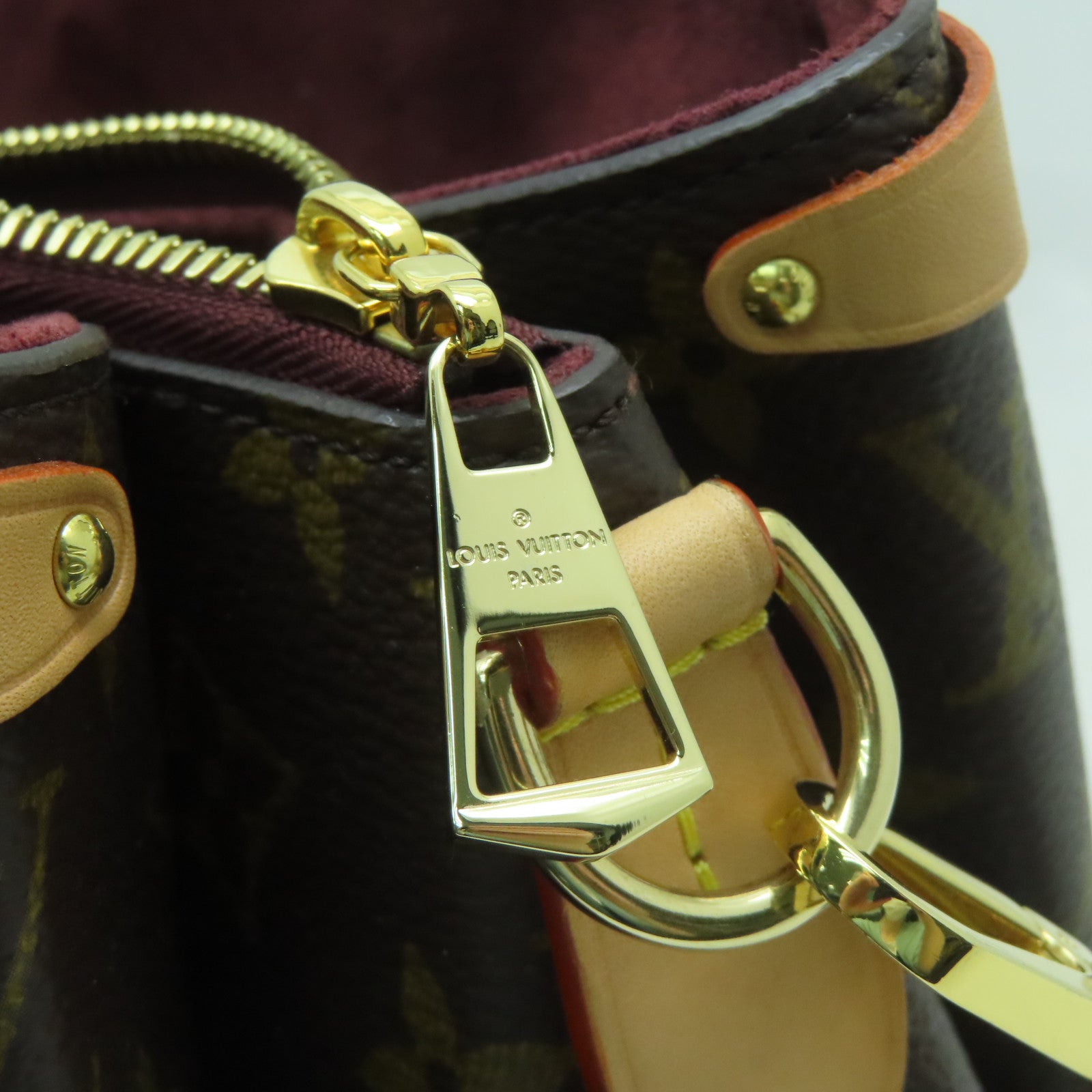 LOUIS VUITTON Monogram Soufflot BB金扣手挽肩背兩用袋啡色